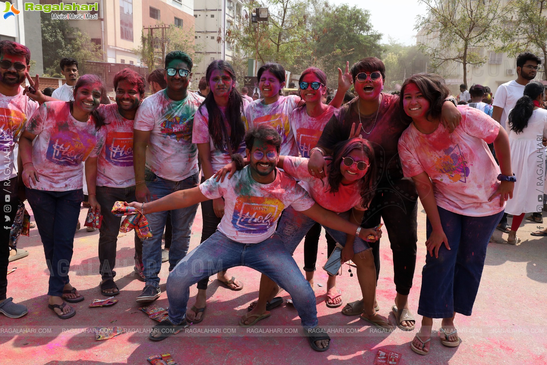 Country Club Holi celebrations 2023, Hyderabad