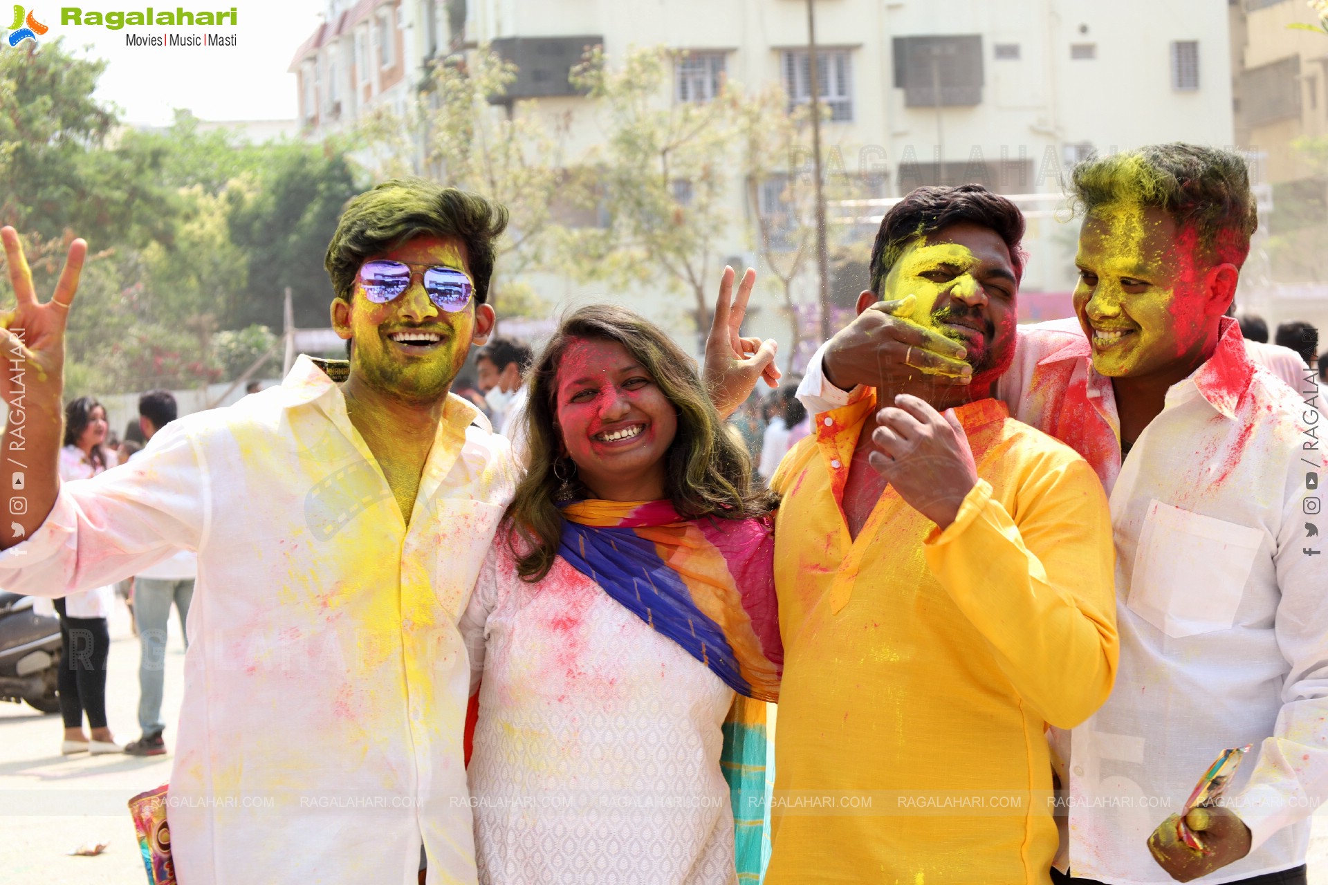 Country Club Holi celebrations 2023, Hyderabad