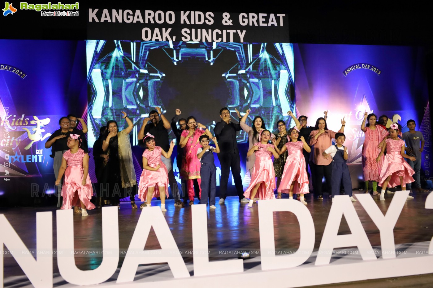 Kangaroo Kids-Suncity and Great Oak Annual Day 2022-23 @Taramati Baradari