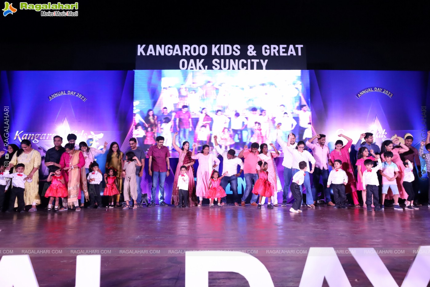 Kangaroo Kids-Suncity and Great Oak Annual Day 2022-23 @Taramati Baradari