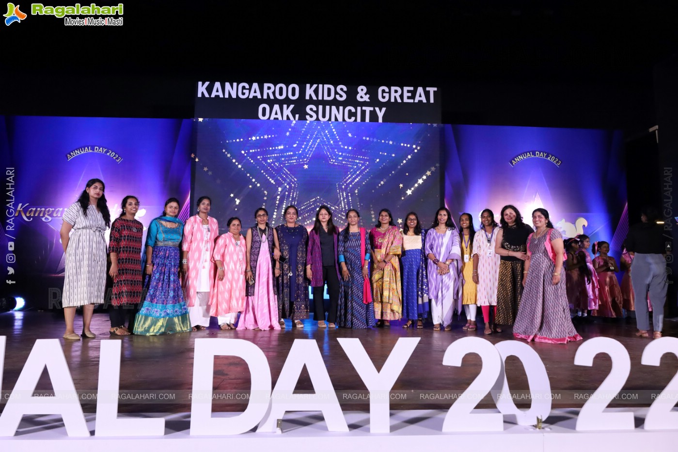 Kangaroo Kids-Suncity and Great Oak Annual Day 2022-23 @Taramati Baradari