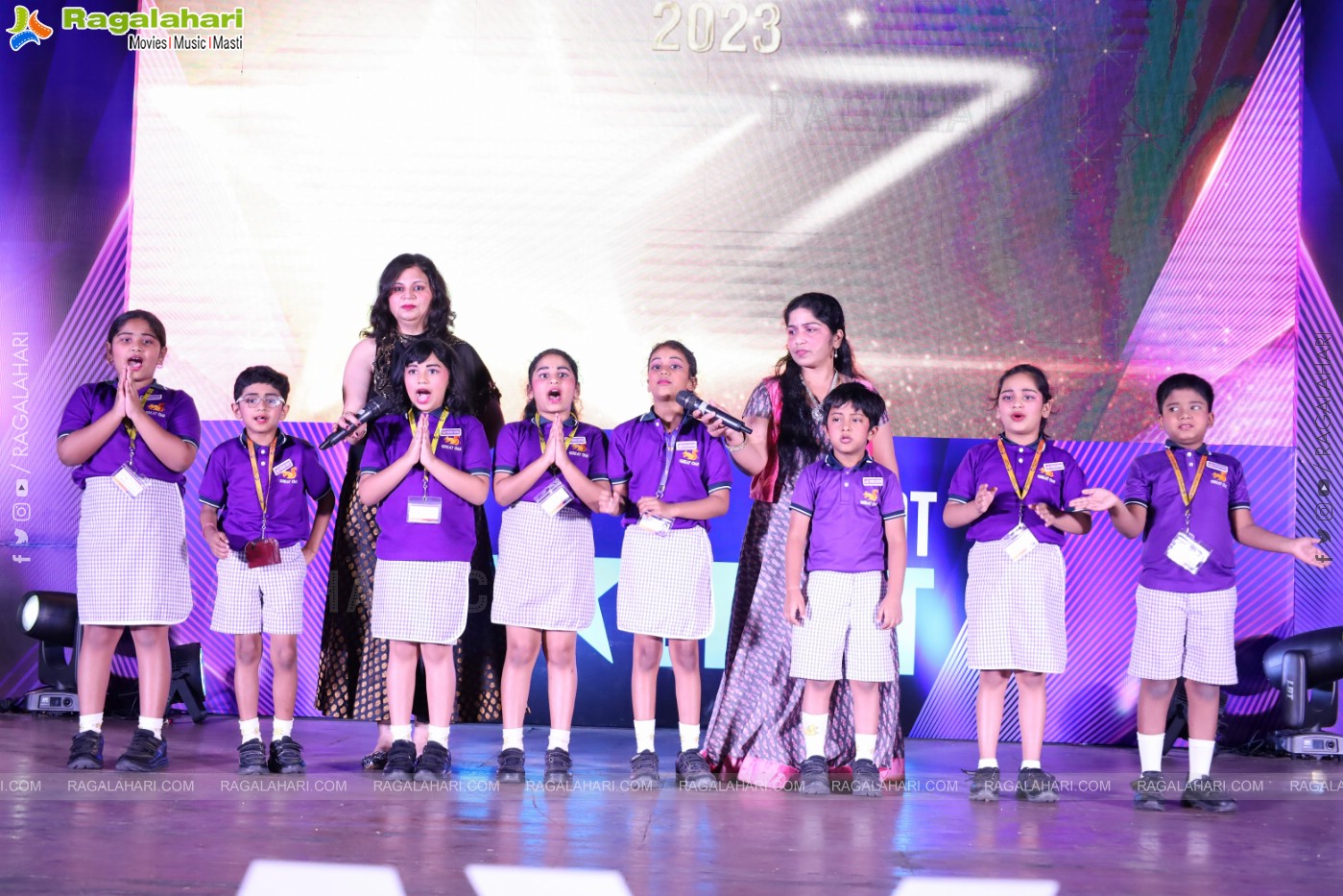 Kangaroo Kids-Suncity and Great Oak Annual Day 2022-23 @Taramati Baradari