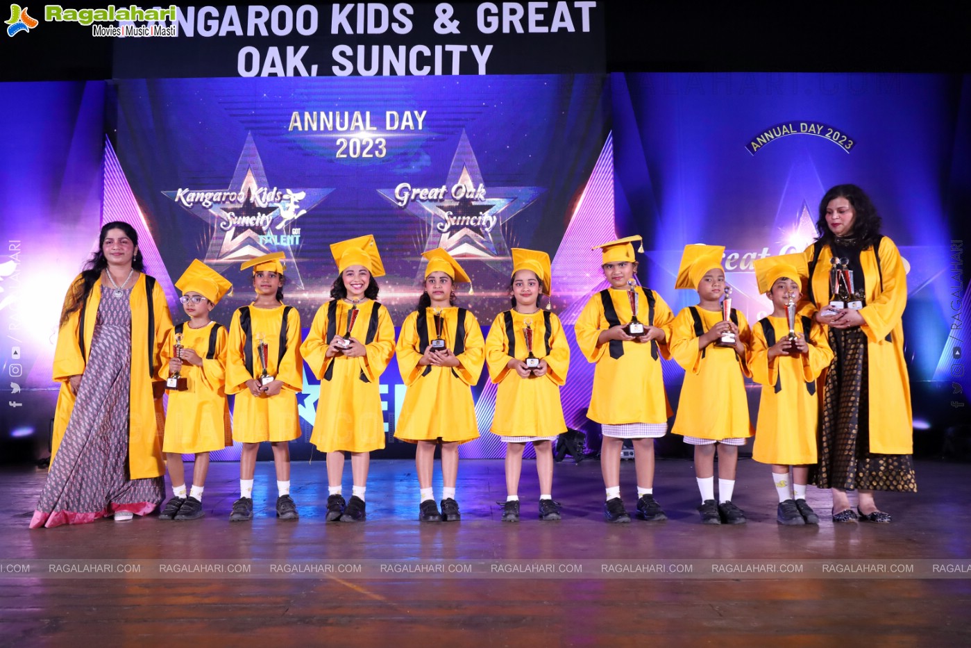 Kangaroo Kids-Suncity and Great Oak Annual Day 2022-23 @Taramati Baradari