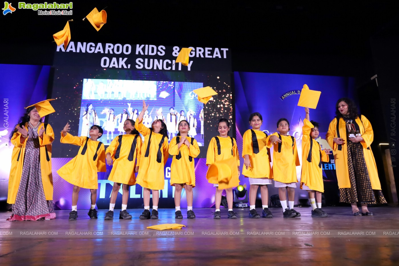 Kangaroo Kids-Suncity and Great Oak Annual Day 2022-23 @Taramati Baradari