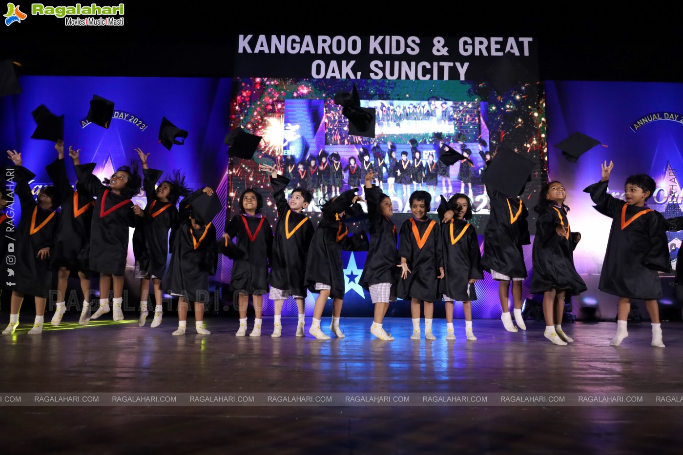 Kangaroo Kids-Suncity and Great Oak Annual Day 2022-23 @Taramati Baradari