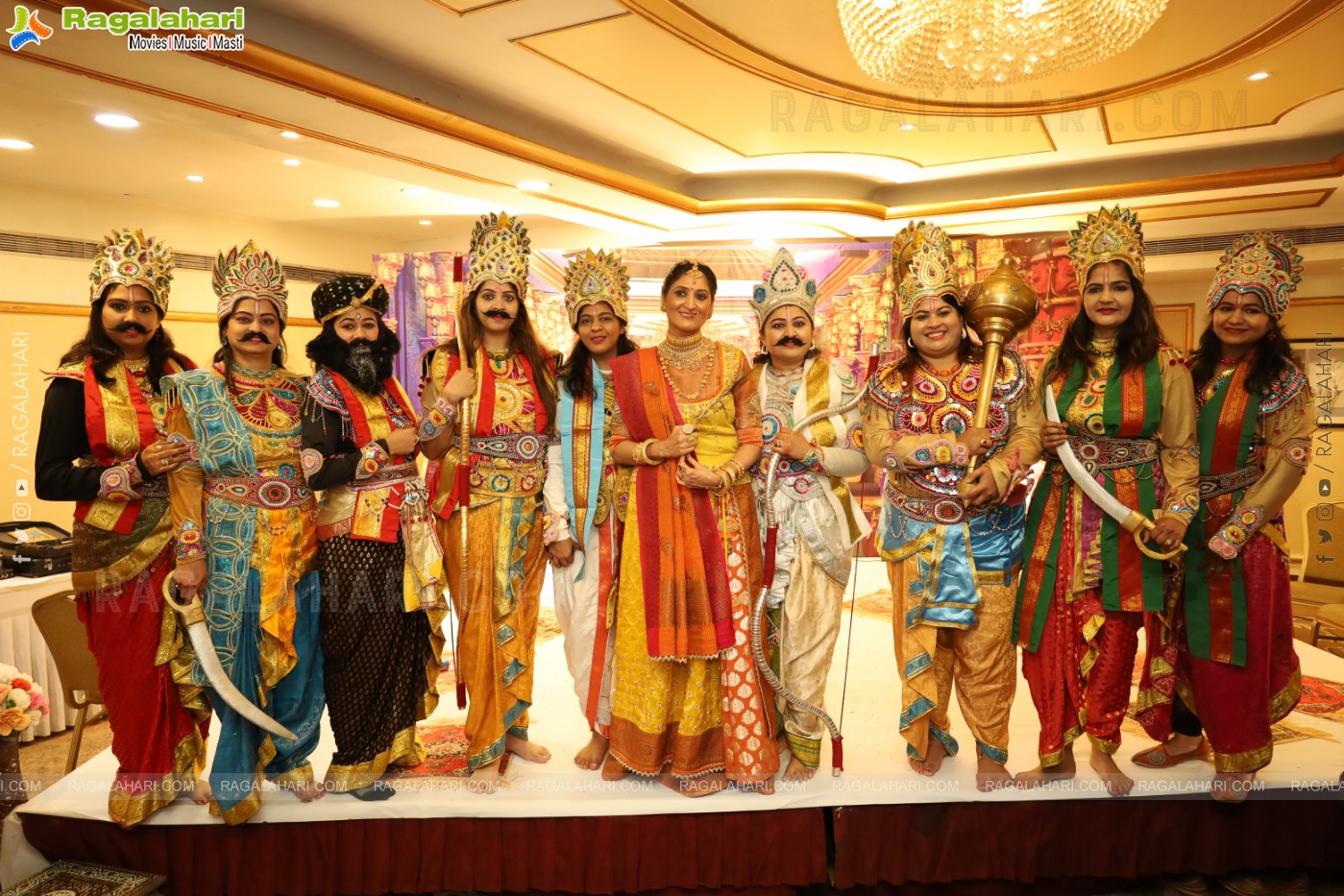 Anjana Chandak as Draupadi Organaised By Samanvay Ladies Club