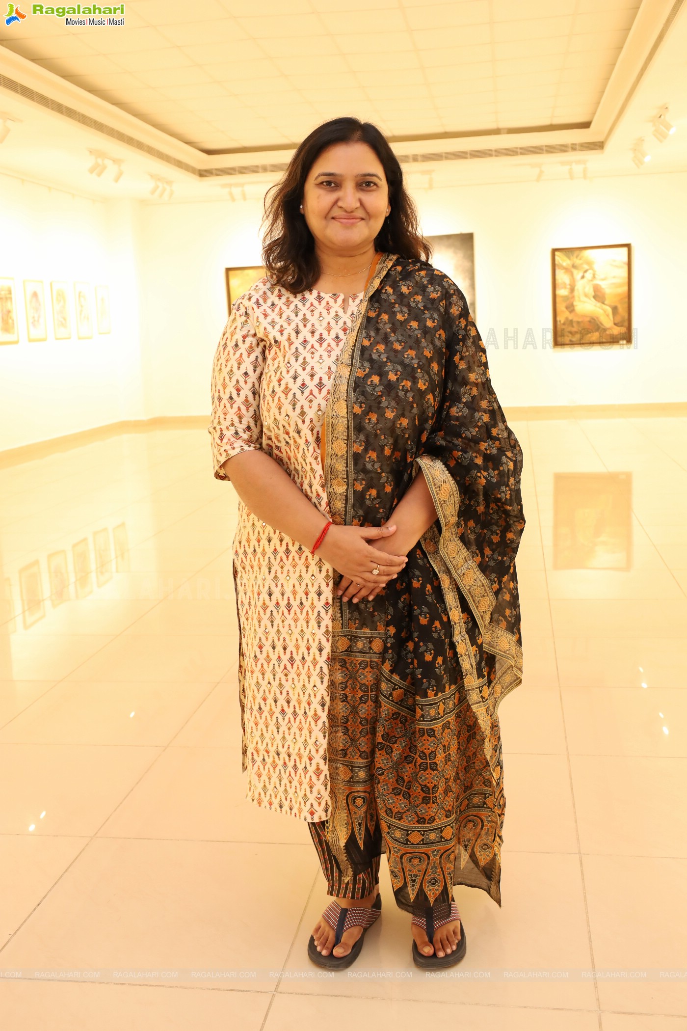 Inauguration of Exhibition of Paintings Workshop- State Art Gallery