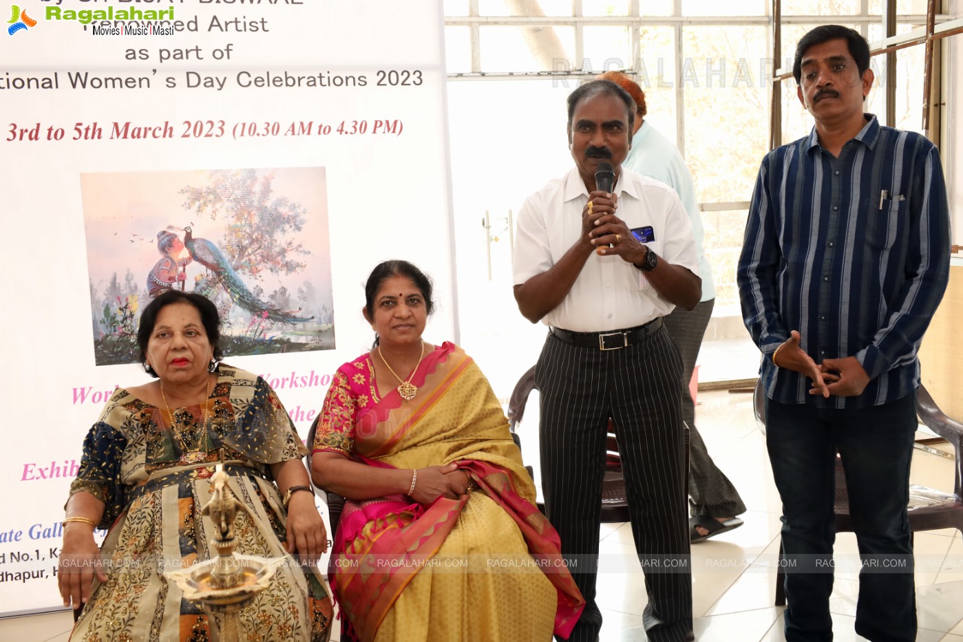 Inauguration of Exhibition of Paintings Workshop- State Art Gallery