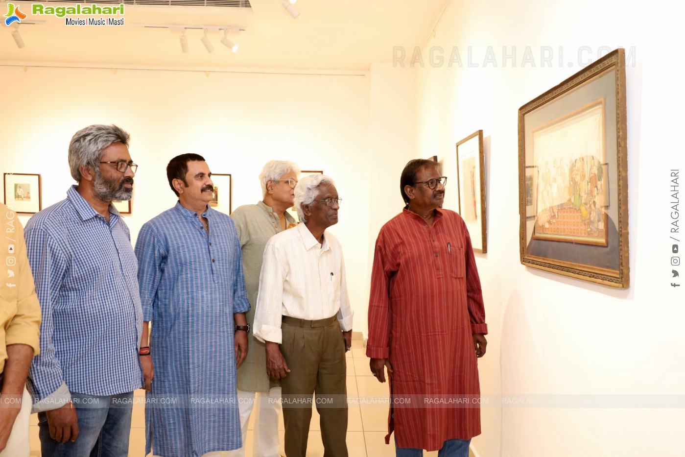 Inauguration of Hindustan Files Art Gallery at Chitramayee State Gallery of Art