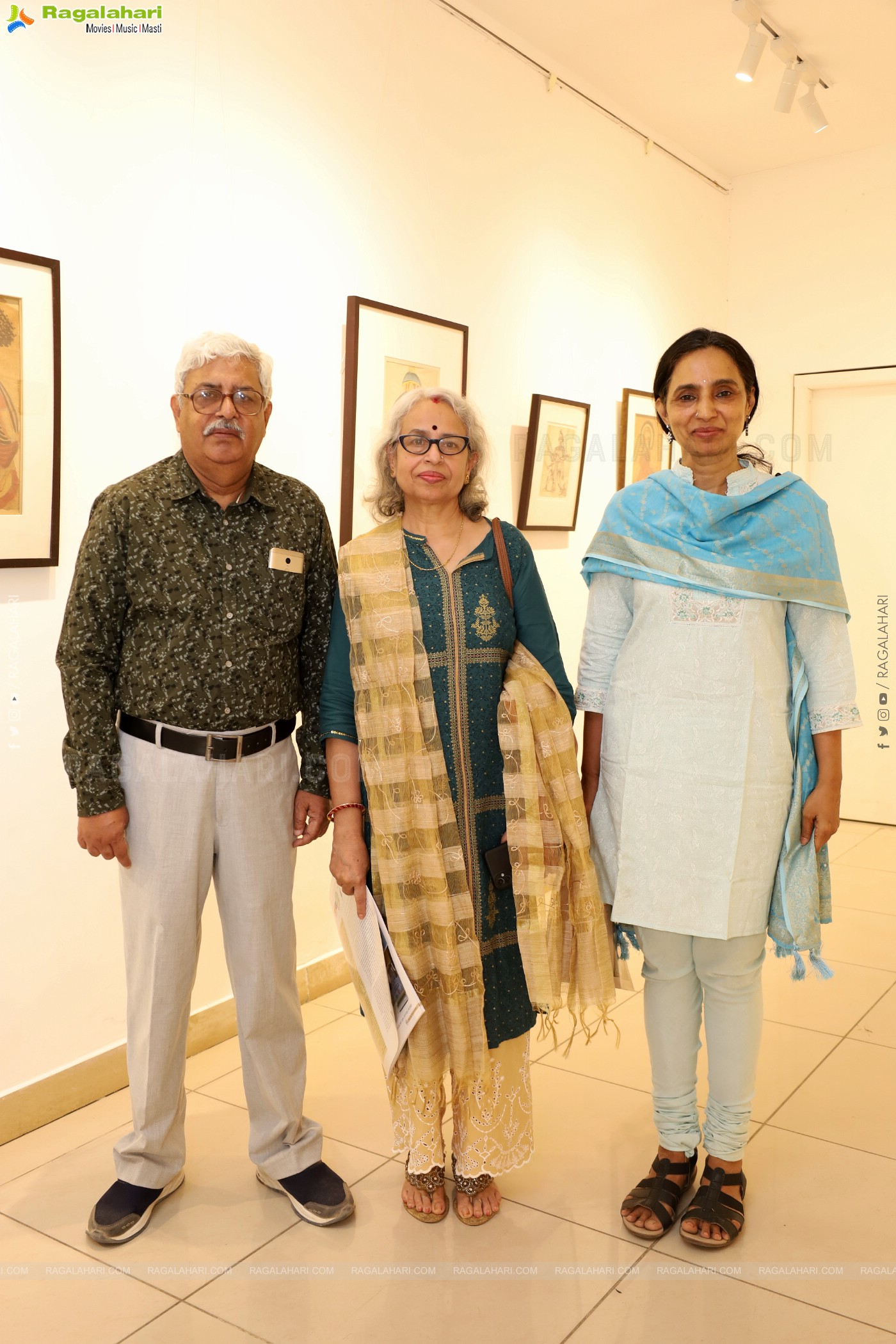 Inauguration of Hindustan Files Art Gallery at Chitramayee State Gallery of Art