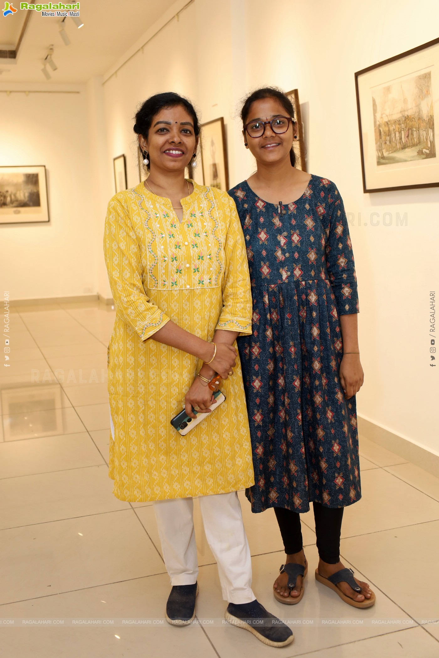 Inauguration of Hindustan Files Art Gallery at Chitramayee State Gallery of Art