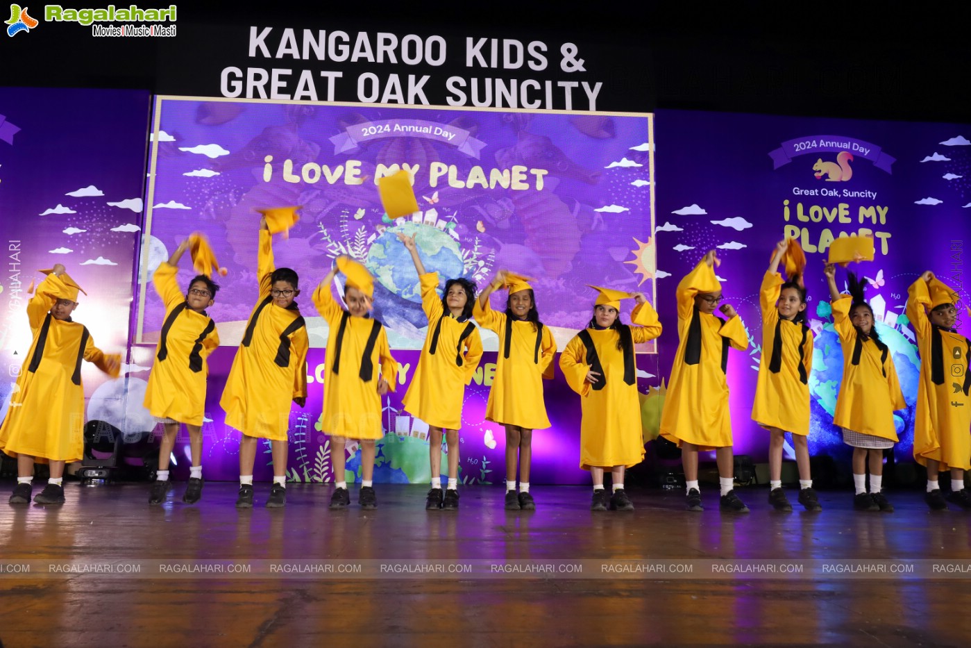 Kangaroo Kids-Suncity and Great Oak Annual Day 2024 @Taramati Baradari