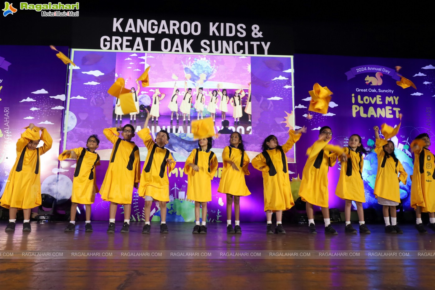 Kangaroo Kids-Suncity and Great Oak Annual Day 2024 @Taramati Baradari