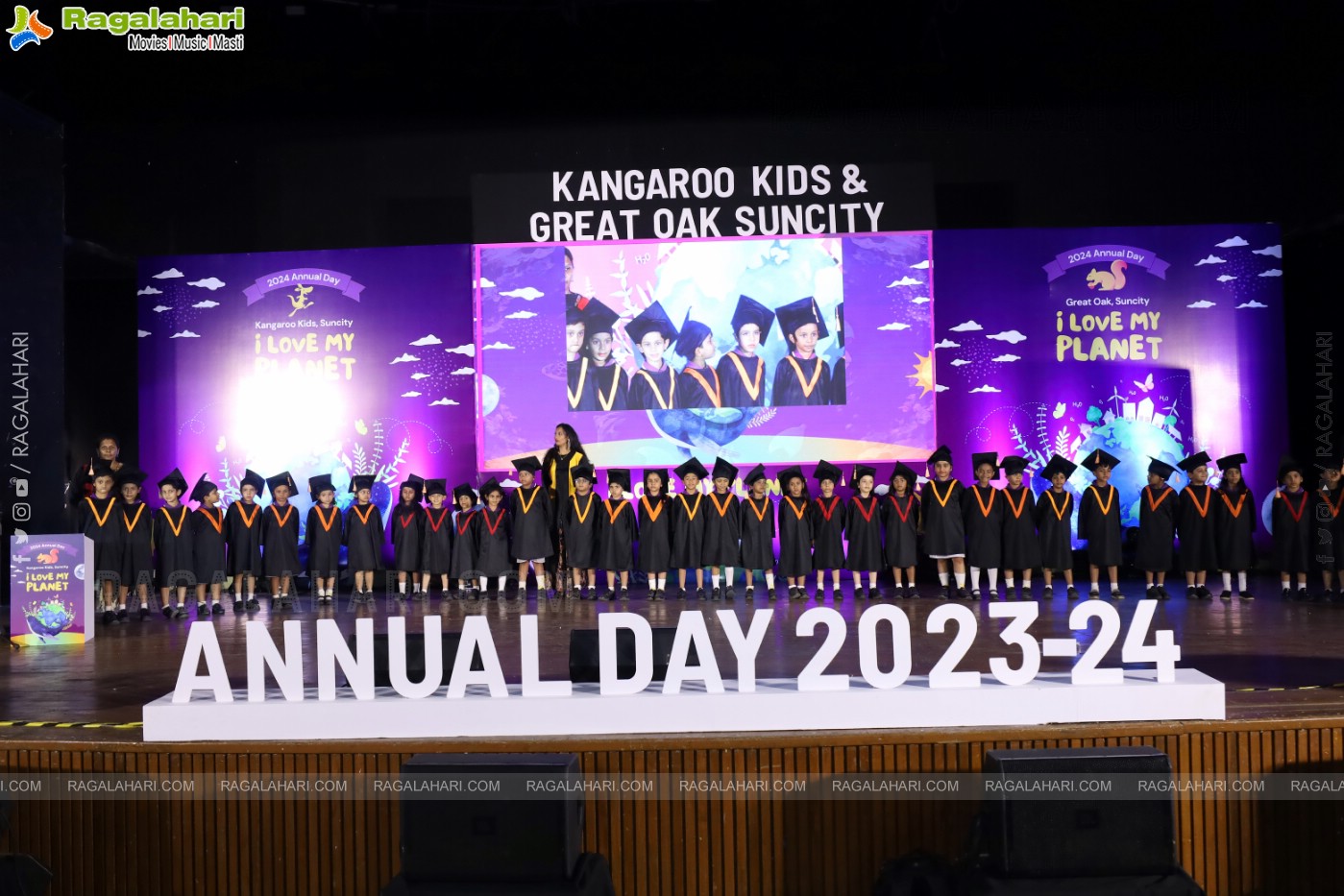 Kangaroo Kids-Suncity and Great Oak Annual Day 2024 @Taramati Baradari