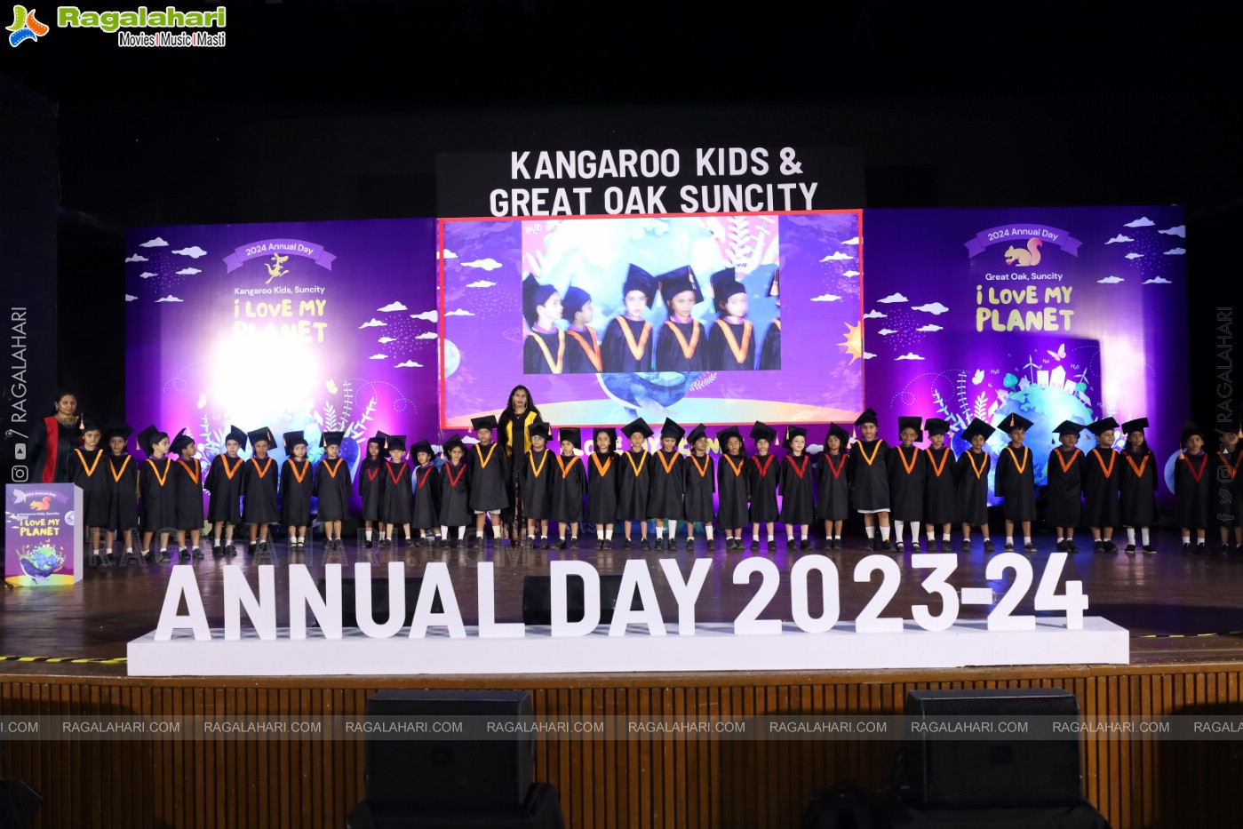 Kangaroo Kids-Suncity and Great Oak Annual Day 2024 @Taramati Baradari