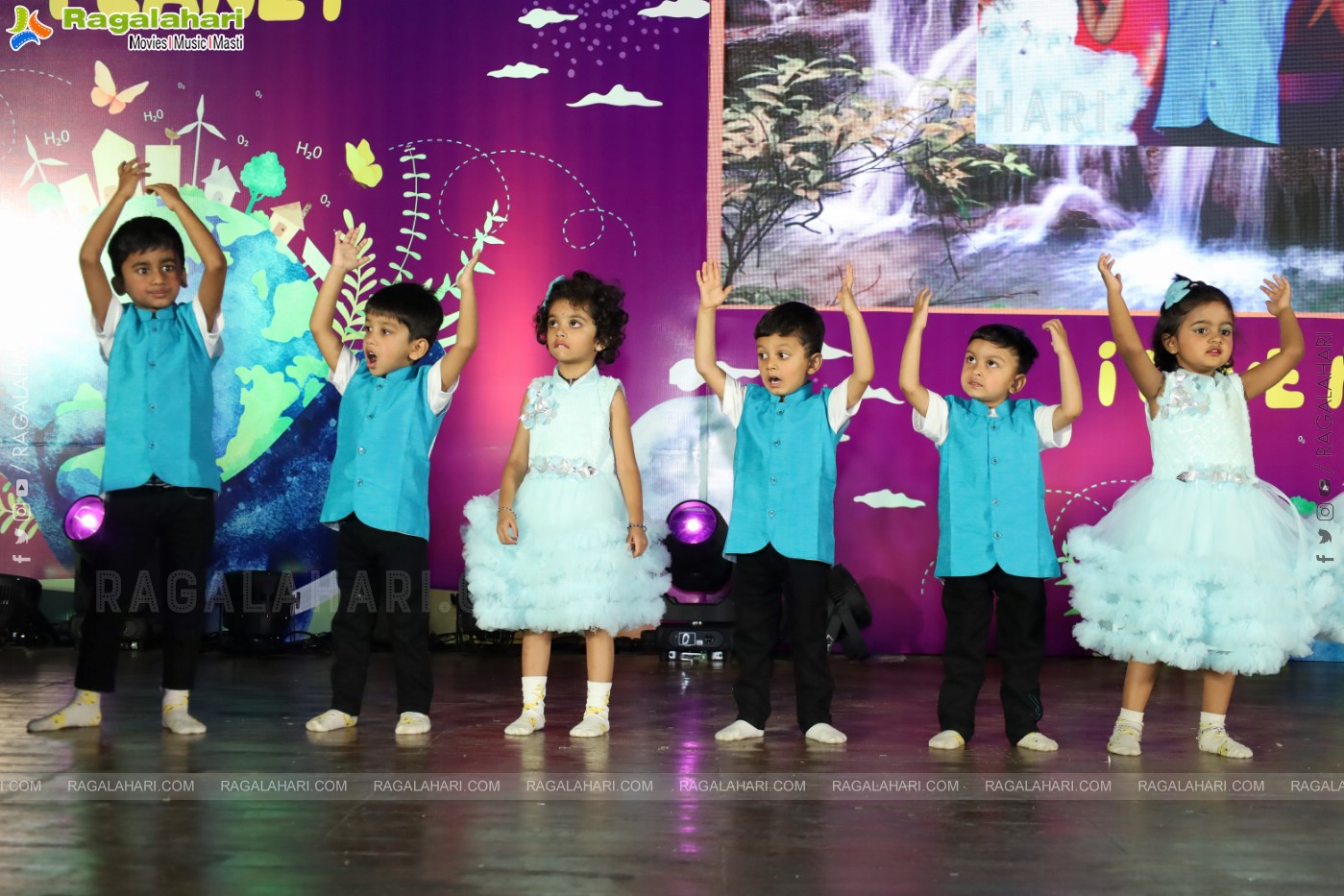 Kangaroo Kids-Suncity and Great Oak Annual Day 2024 @Taramati Baradari