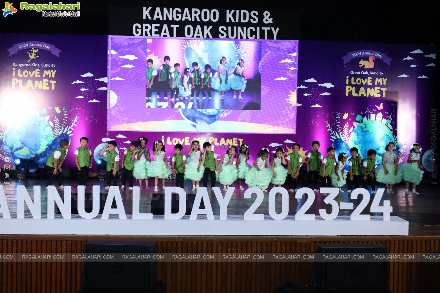 Kangaroo Kids-Suncity and Great Oak Annual Day 2024 @Taramati Baradari