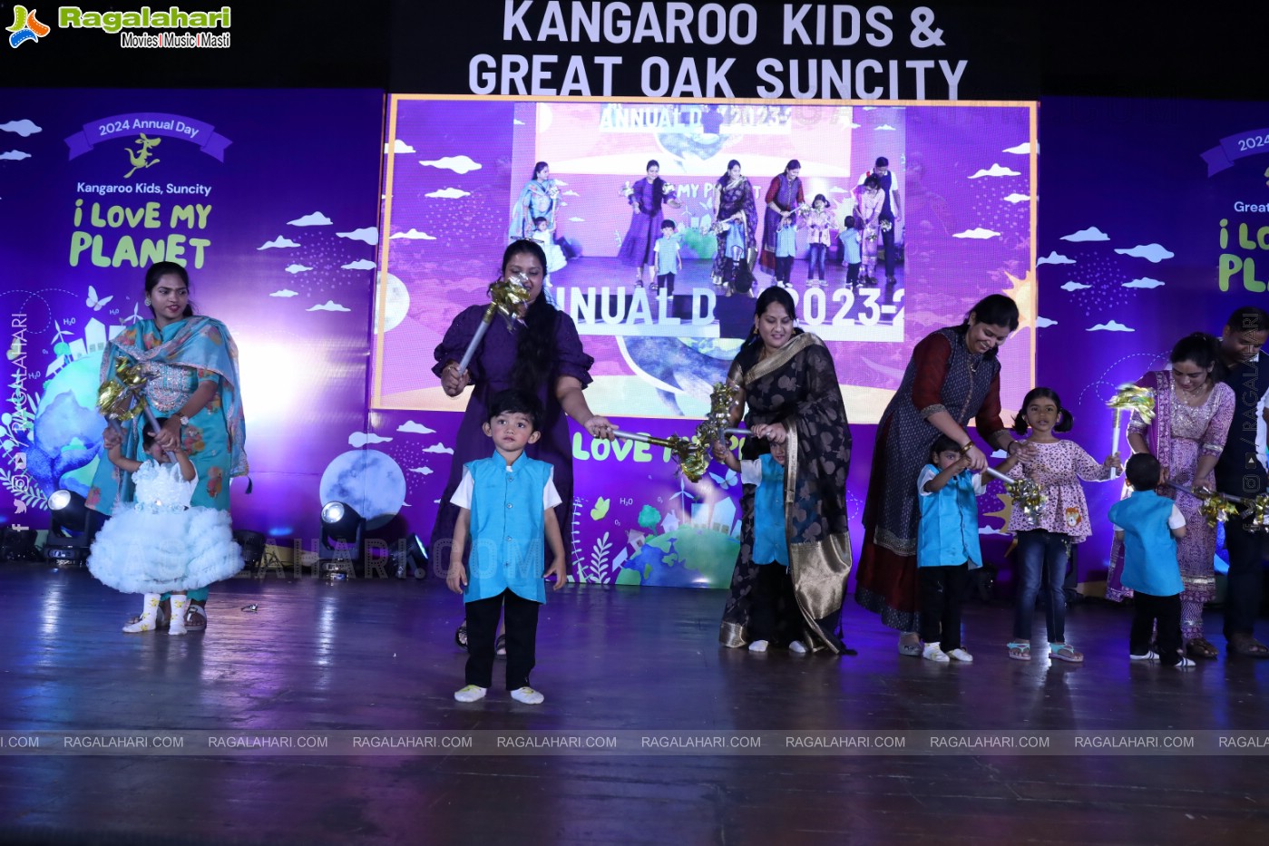 Kangaroo Kids-Suncity and Great Oak Annual Day 2024 @Taramati Baradari