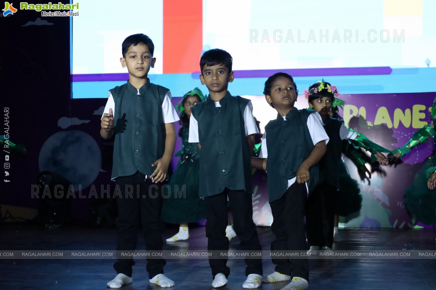 Kangaroo Kids-Suncity and Great Oak Annual Day 2024 @Taramati Baradari