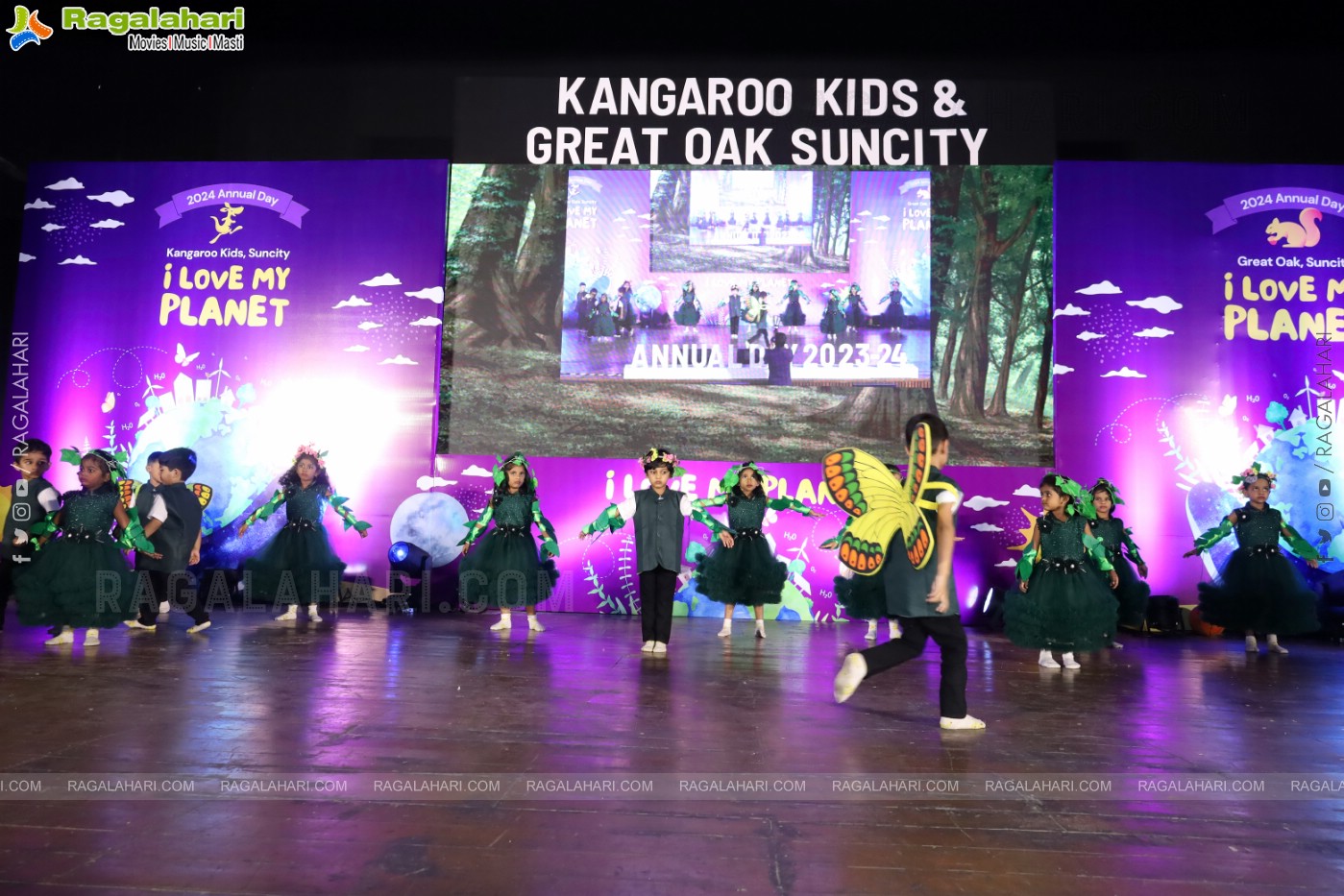 Kangaroo Kids-Suncity and Great Oak Annual Day 2024 @Taramati Baradari