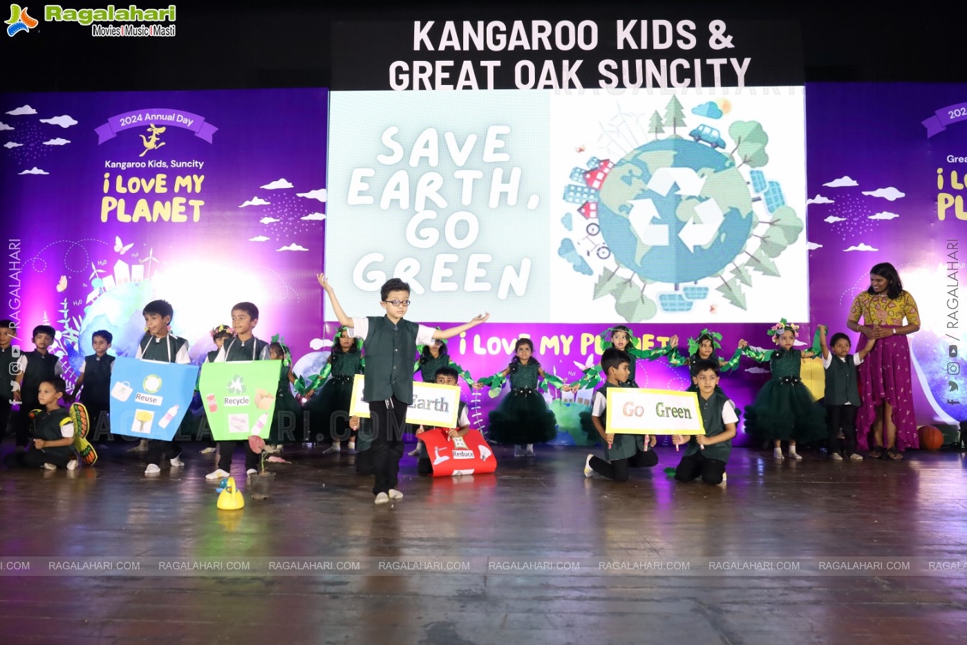 Kangaroo Kids-Suncity and Great Oak Annual Day 2024 @Taramati Baradari