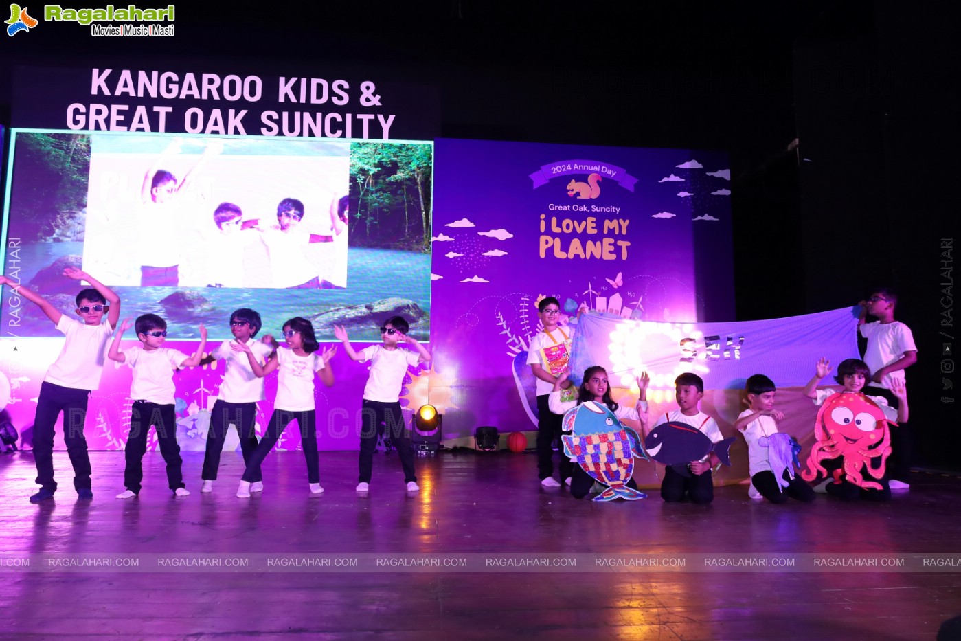 Kangaroo Kids-Suncity and Great Oak Annual Day 2024 @Taramati Baradari