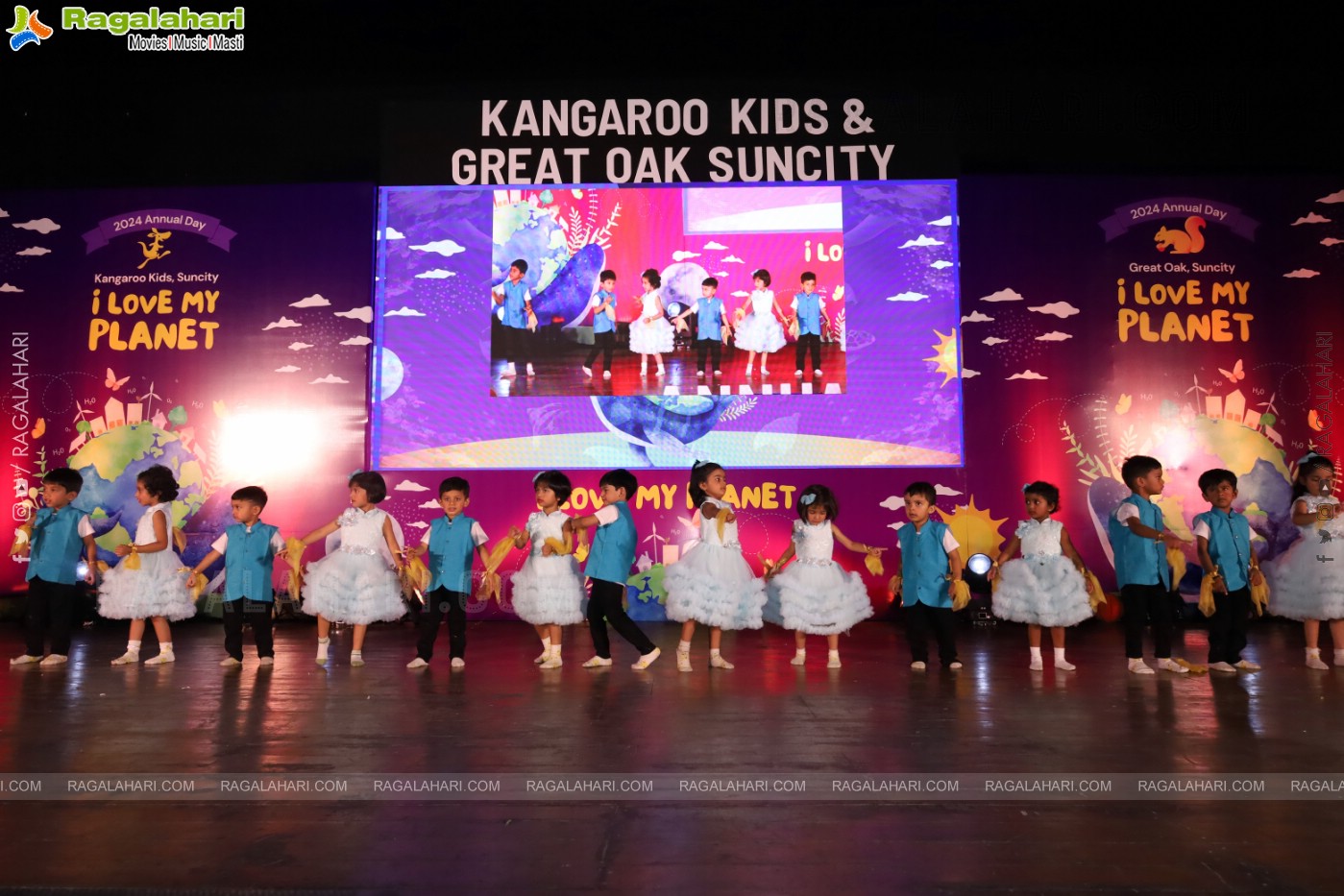 Kangaroo Kids-Suncity and Great Oak Annual Day 2024 @Taramati Baradari