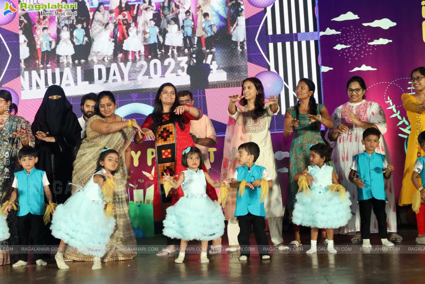 Kangaroo Kids-Suncity and Great Oak Annual Day 2024 @Taramati Baradari