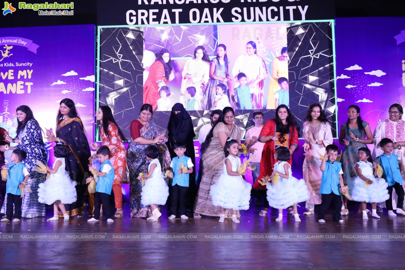 Kangaroo Kids-Suncity and Great Oak Annual Day 2024 @Taramati Baradari