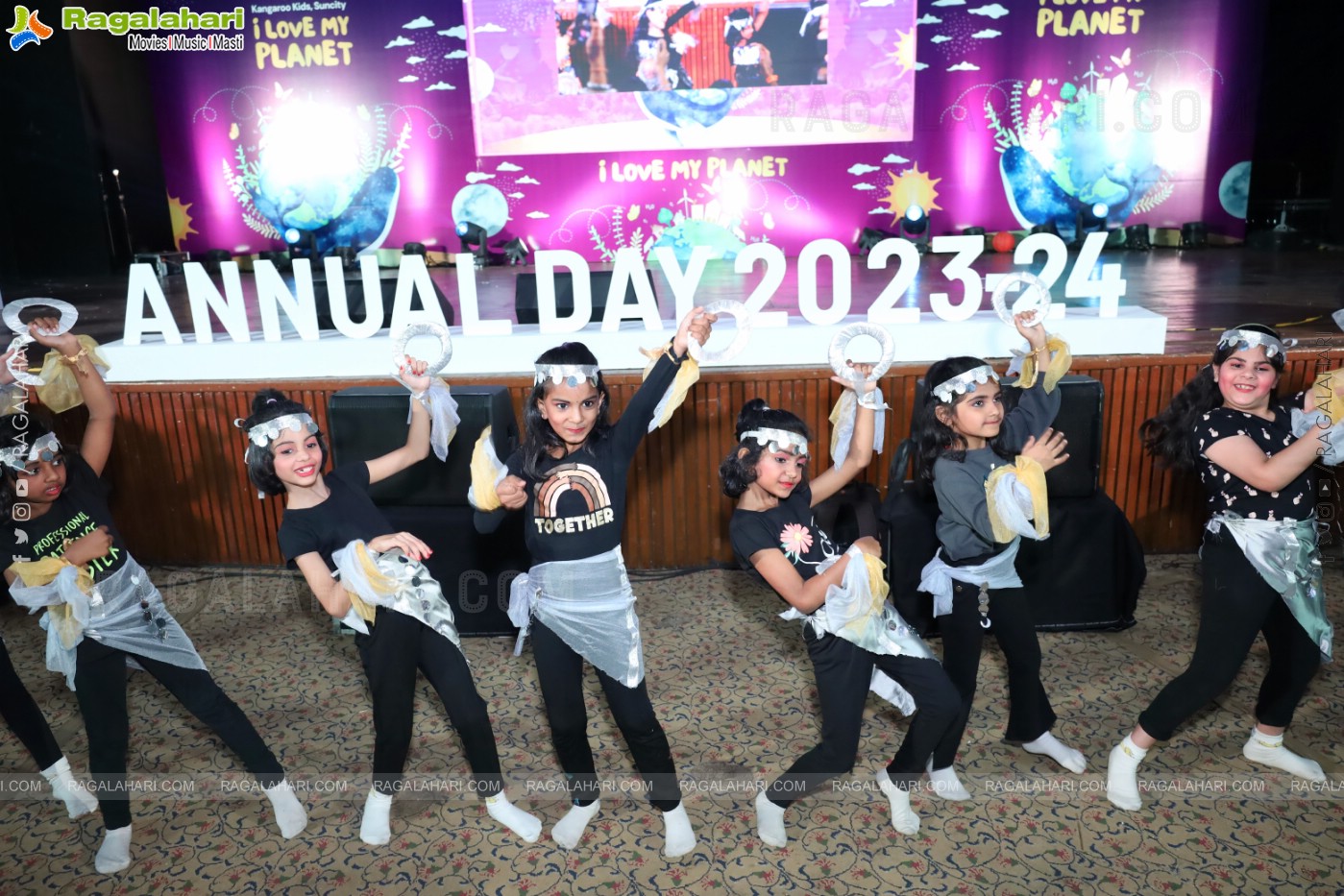 Kangaroo Kids-Suncity and Great Oak Annual Day 2024 @Taramati Baradari