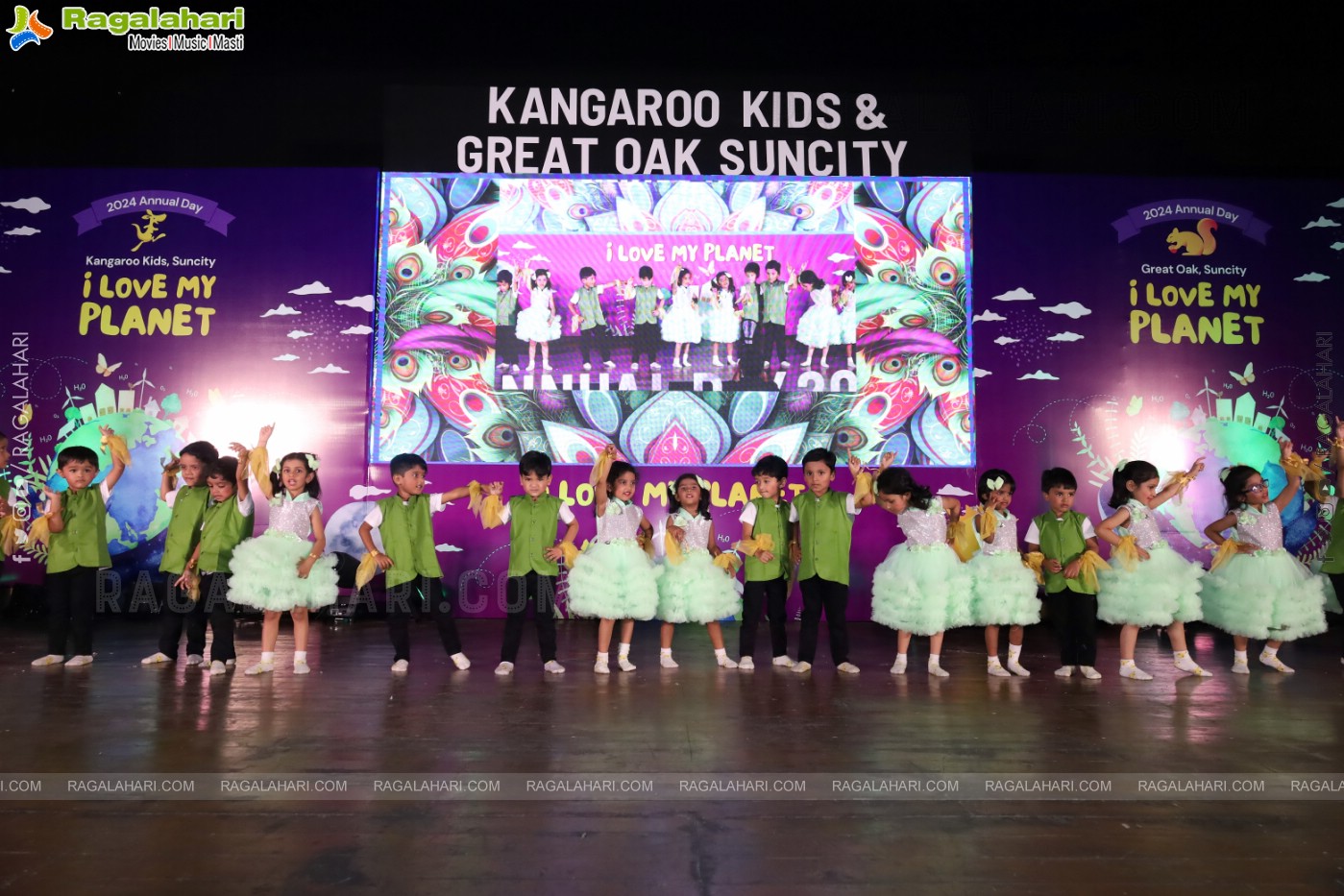 Kangaroo Kids-Suncity and Great Oak Annual Day 2024 @Taramati Baradari