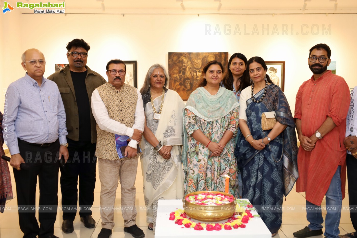 Spandan Art Exhibition Inauguration at Chitramayee State Gallery of Art, Hyderabad