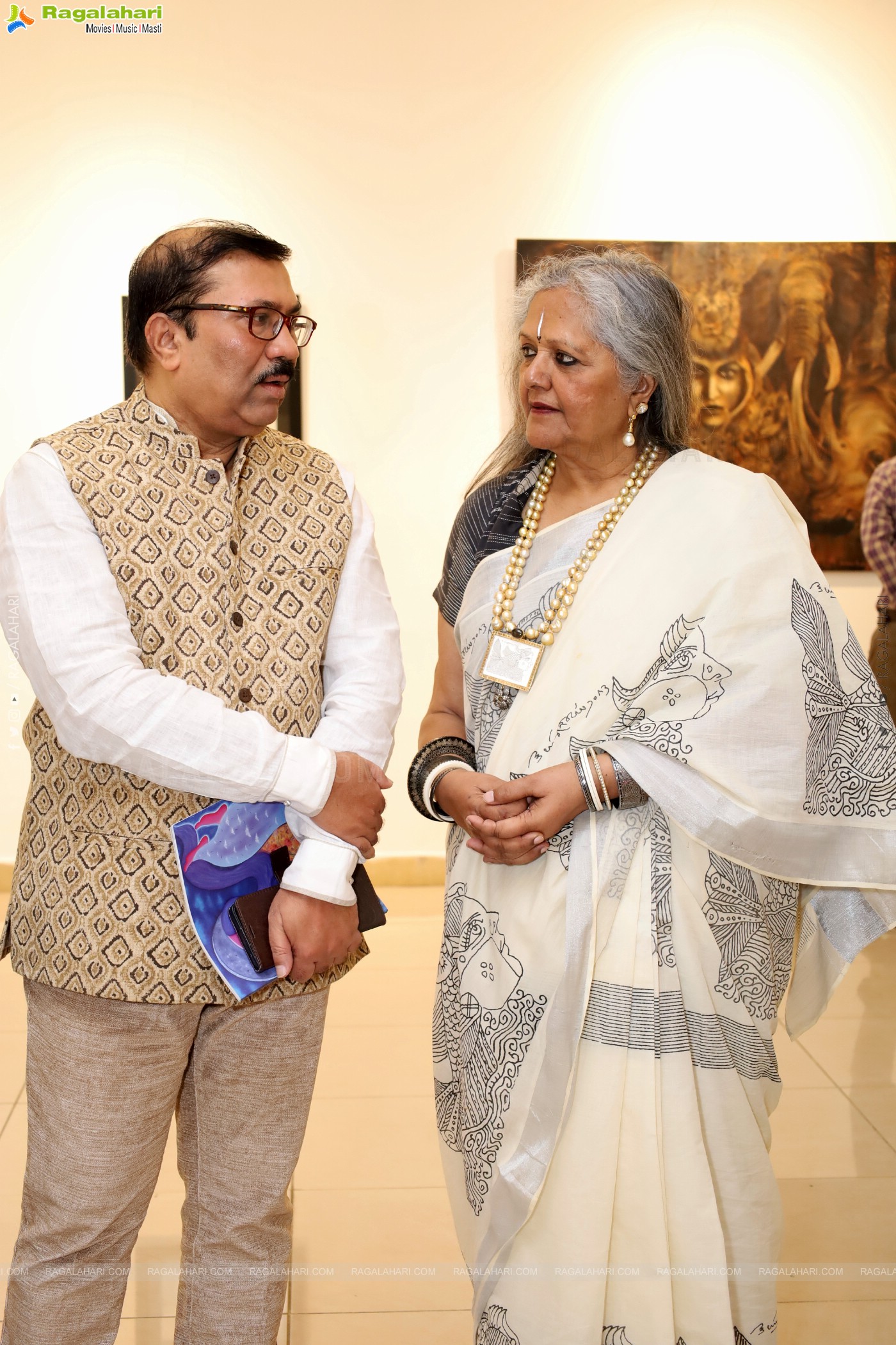 Spandan Art Exhibition Inauguration at Chitramayee State Gallery of Art, Hyderabad