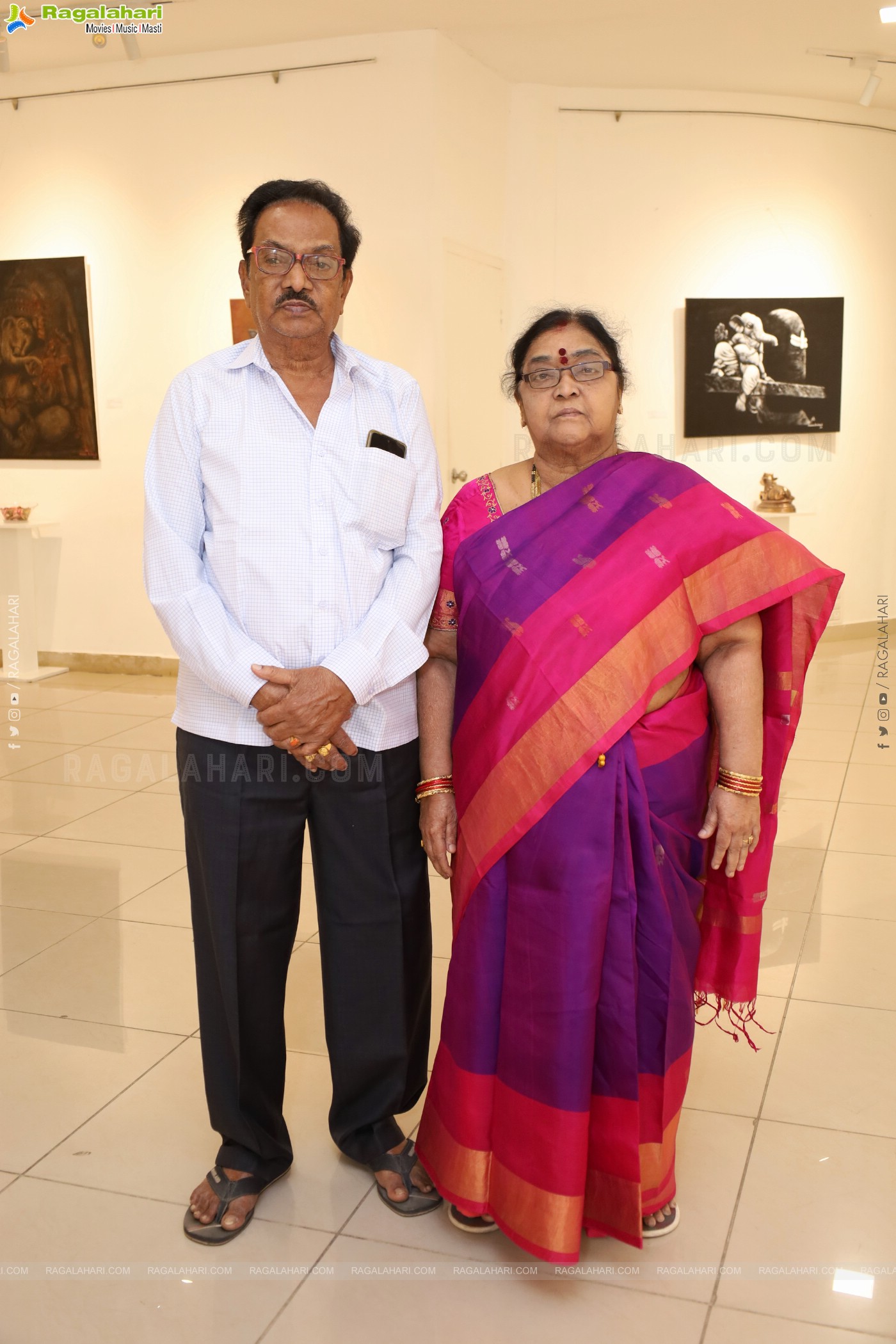 Spandan Art Exhibition Inauguration at Chitramayee State Gallery of Art, Hyderabad