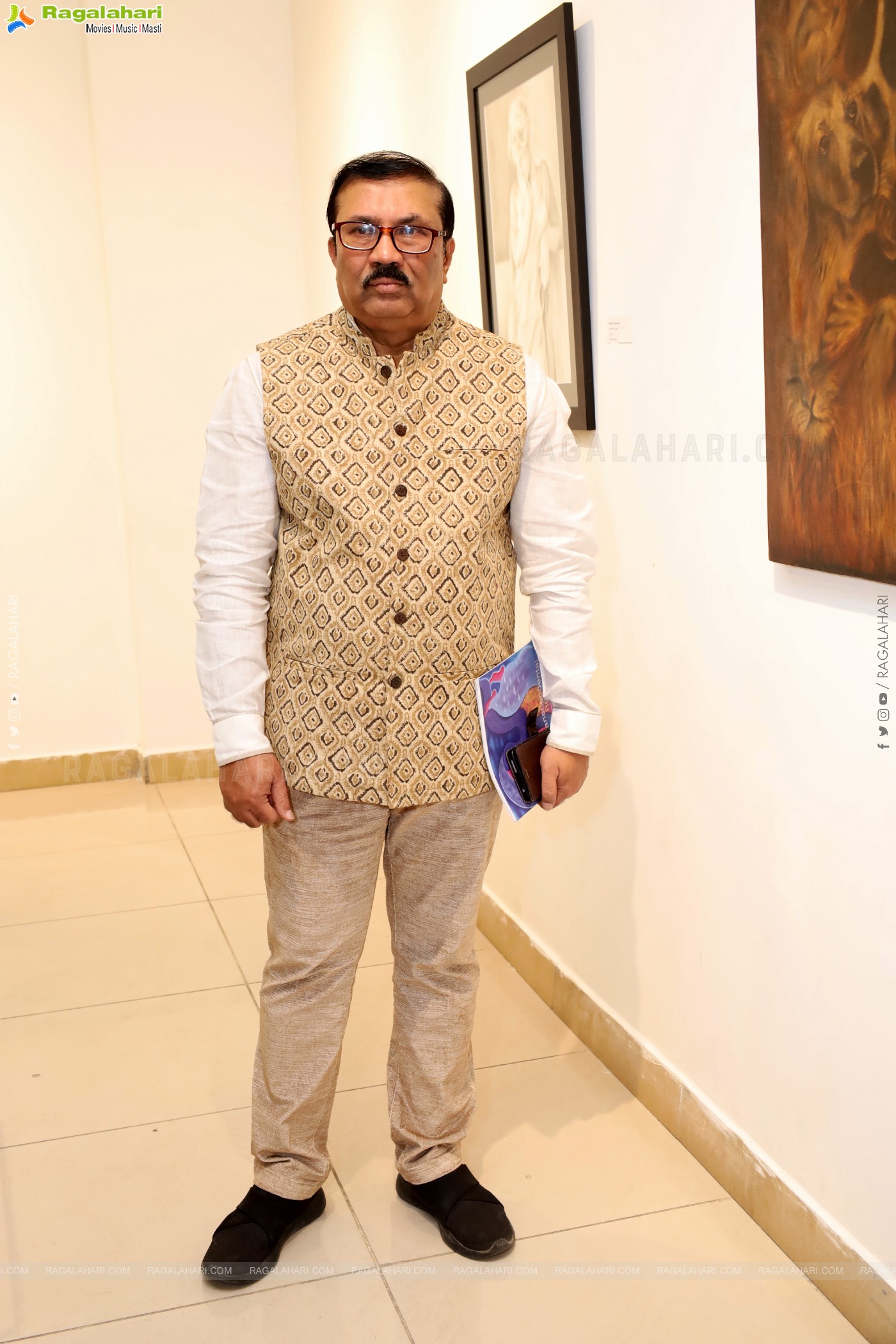 Spandan Art Exhibition Inauguration at Chitramayee State Gallery of Art, Hyderabad