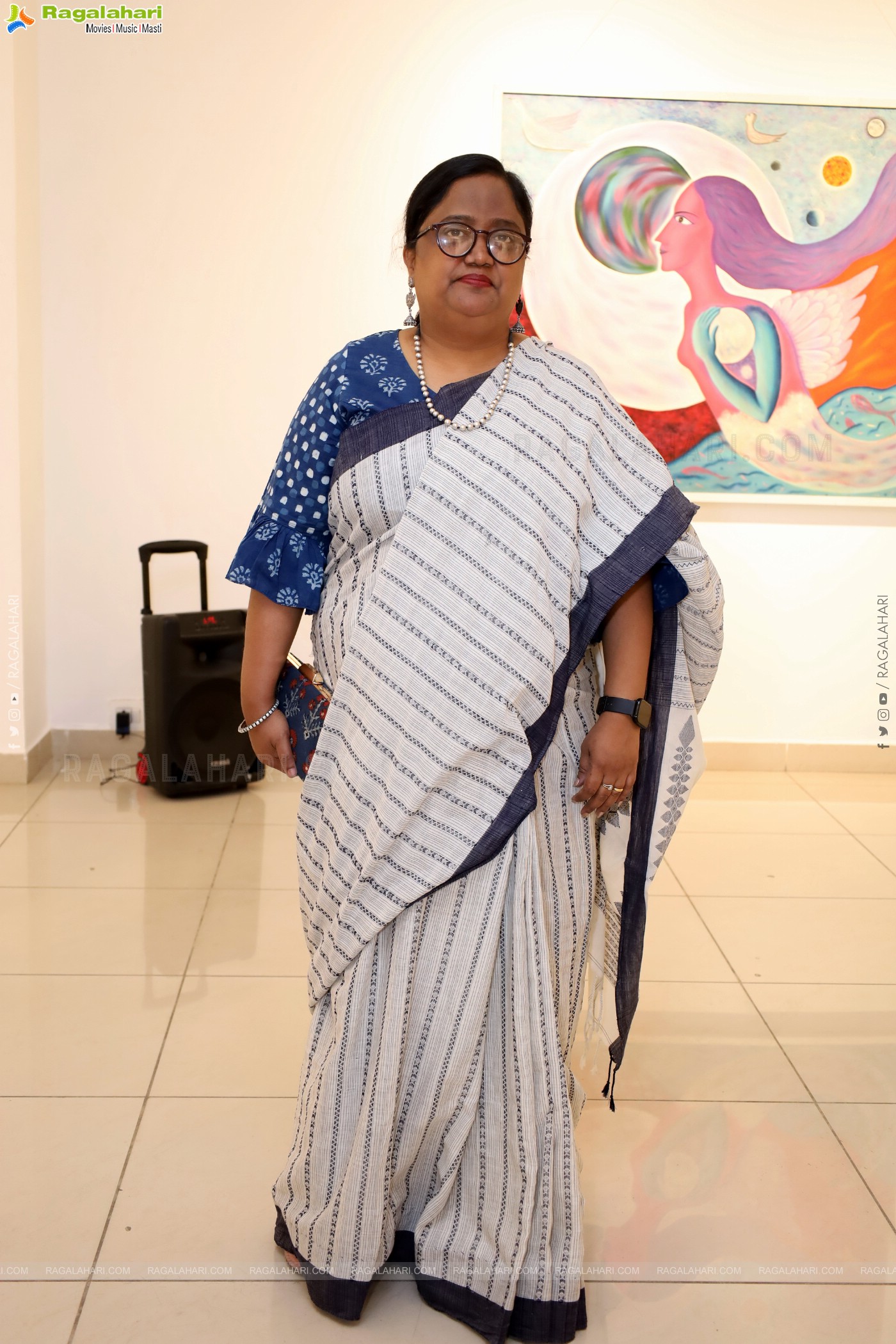 Spandan Art Exhibition Inauguration at Chitramayee State Gallery of Art, Hyderabad