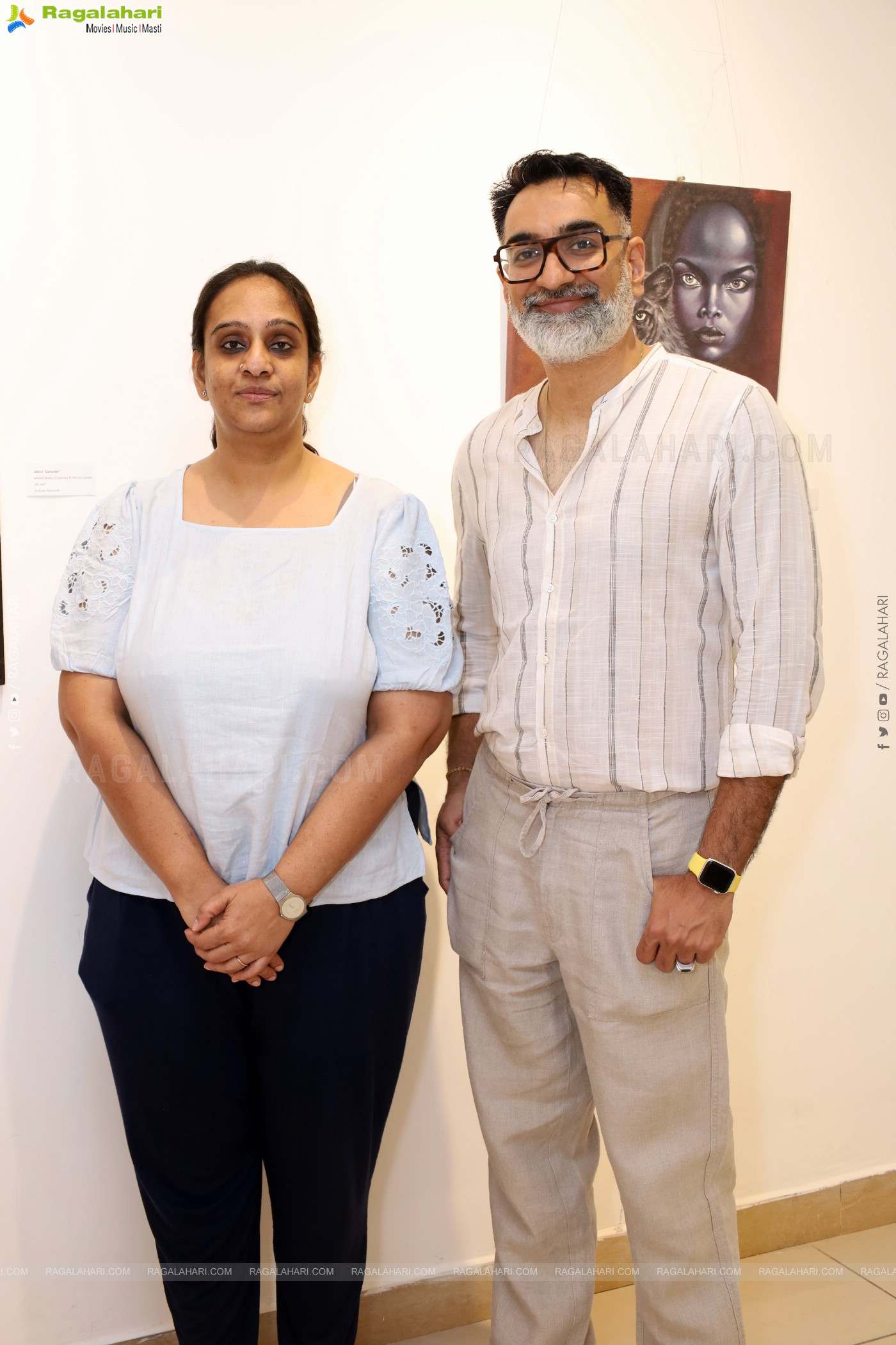 Spandan Art Exhibition Inauguration at Chitramayee State Gallery of Art, Hyderabad