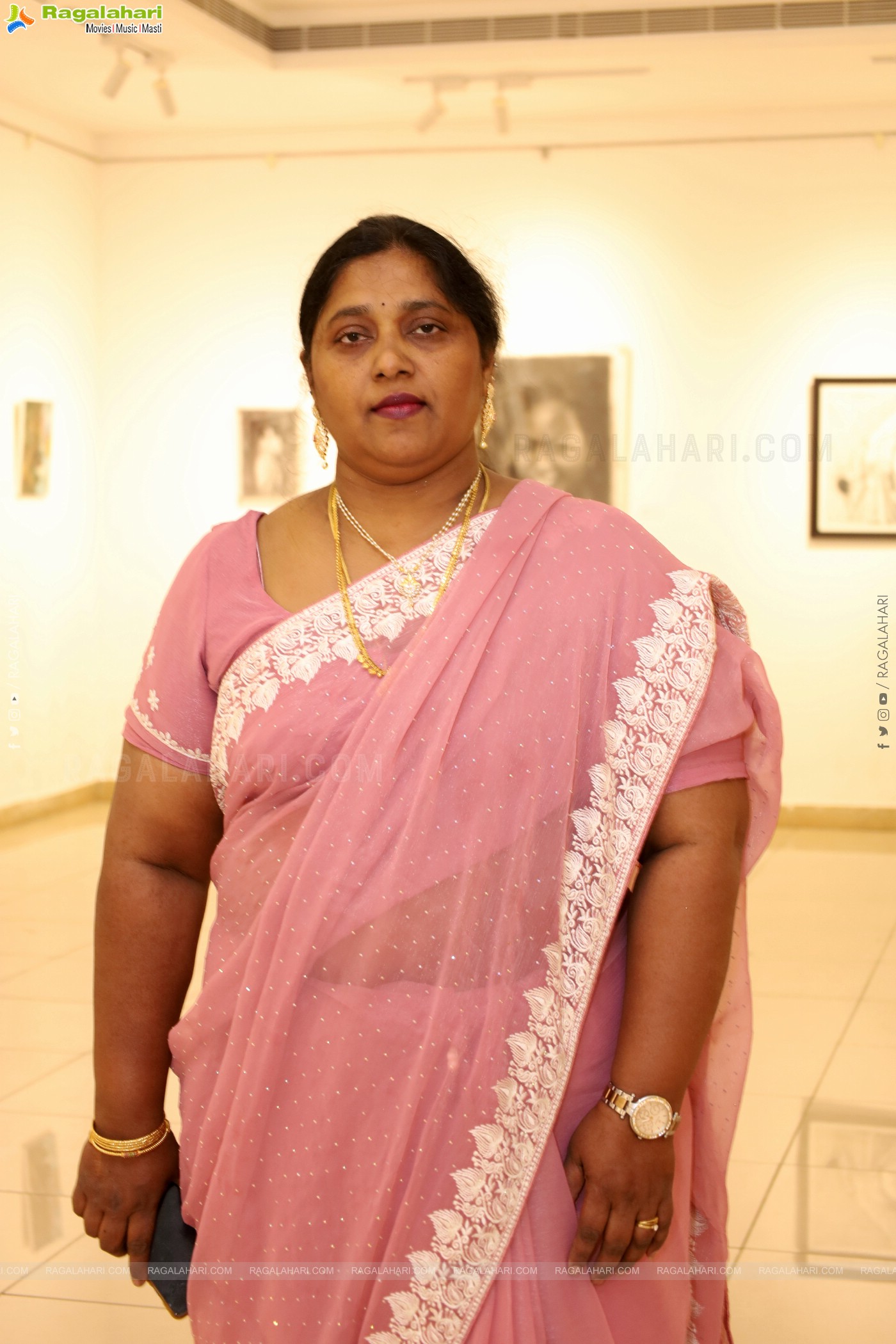 Spandan Art Exhibition Inauguration at Chitramayee State Gallery of Art, Hyderabad