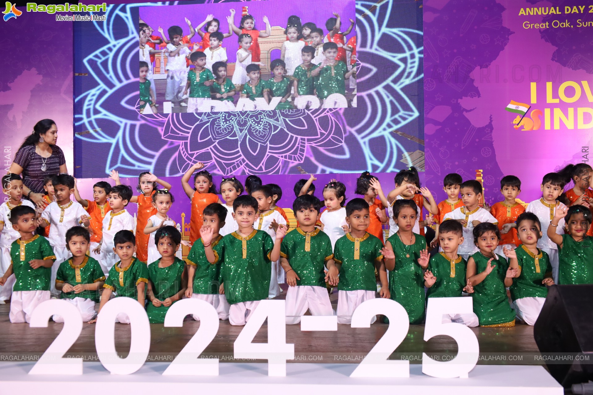 Kangaroo Kids-Suncity and Great Oak Annual Day 2025 @Taramathi Baradari