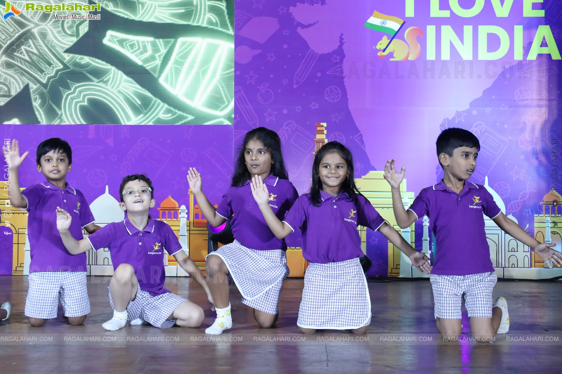 Kangaroo Kids-Suncity and Great Oak Annual Day 2025 @Taramathi Baradari