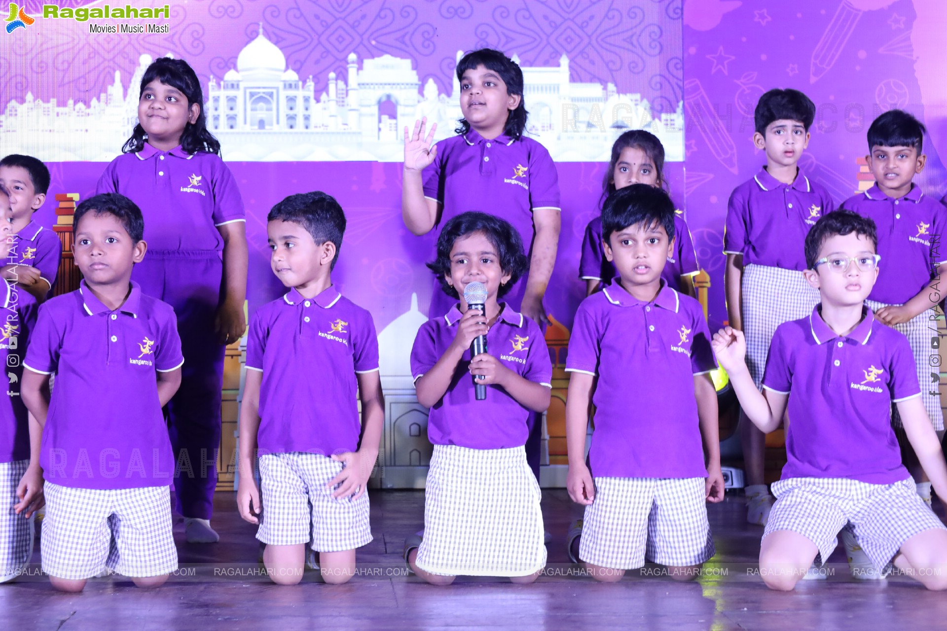 Kangaroo Kids-Suncity and Great Oak Annual Day 2025 @Taramathi Baradari