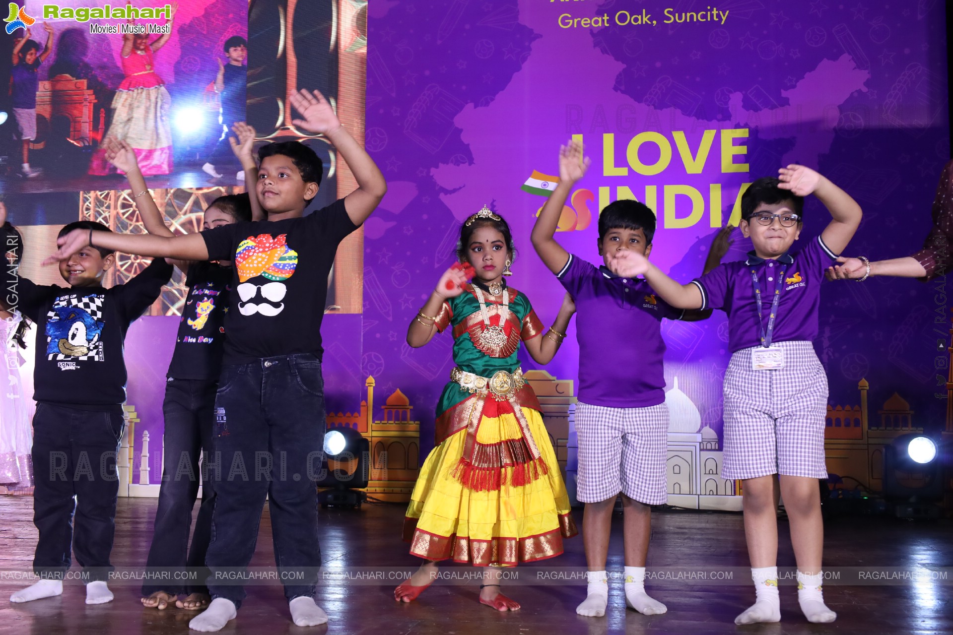 Kangaroo Kids-Suncity and Great Oak Annual Day 2025 @Taramathi Baradari