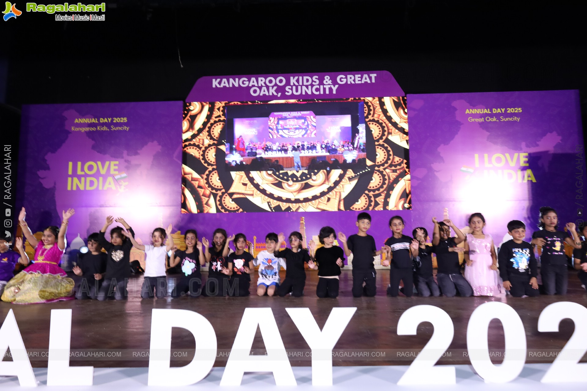 Kangaroo Kids-Suncity and Great Oak Annual Day 2025 @Taramathi Baradari