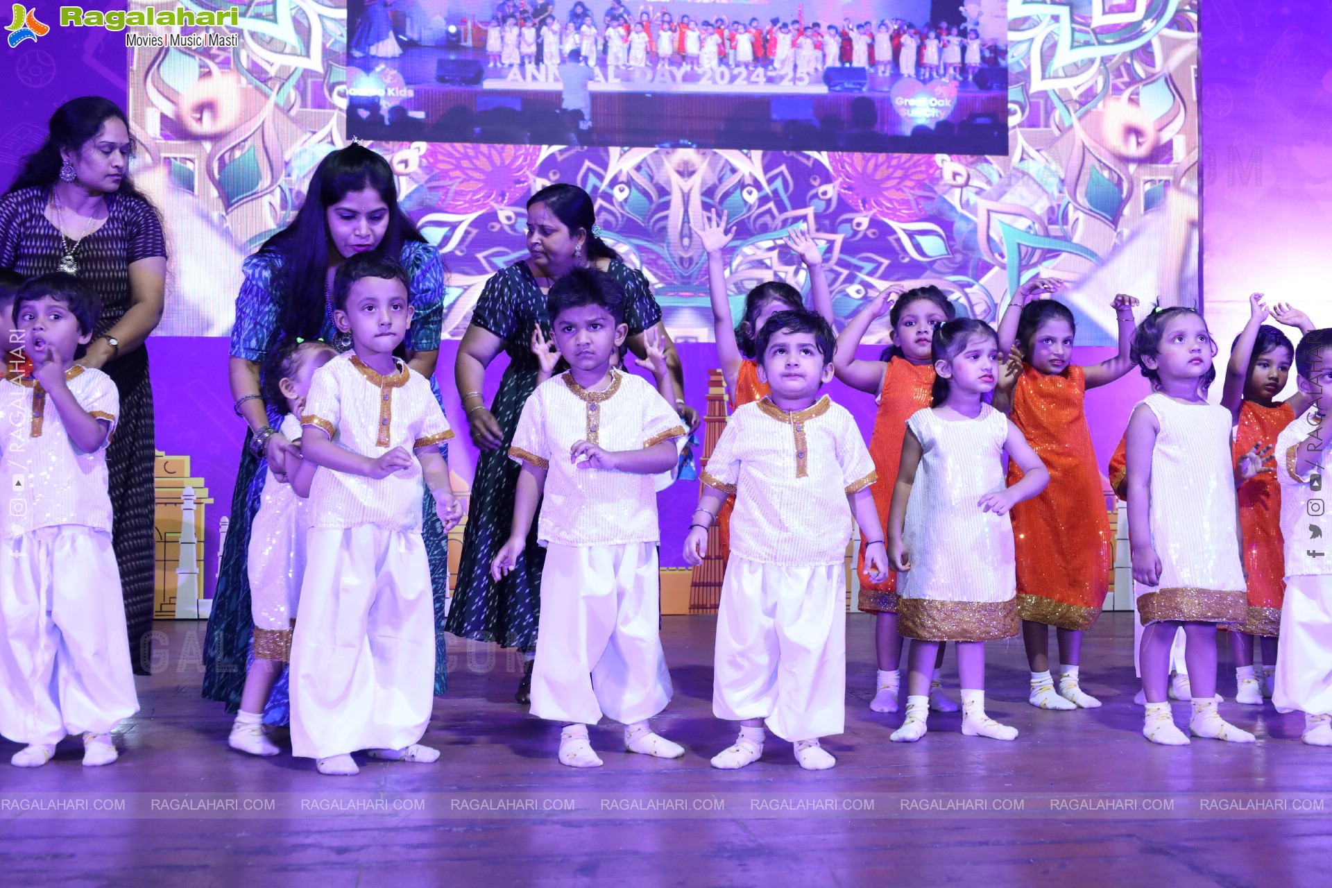 Kangaroo Kids-Suncity and Great Oak Annual Day 2025 @Taramathi Baradari