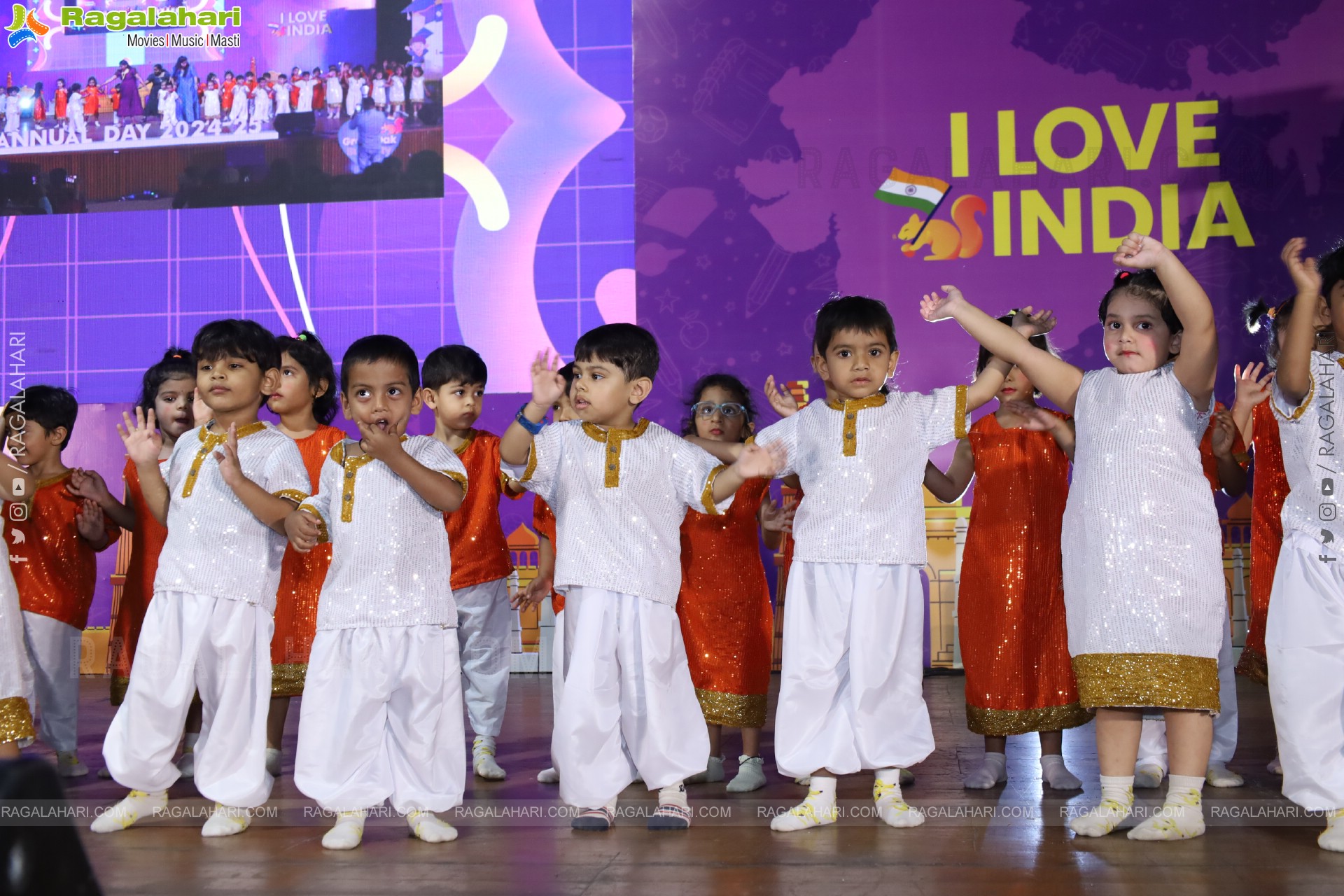 Kangaroo Kids-Suncity and Great Oak Annual Day 2025 @Taramathi Baradari