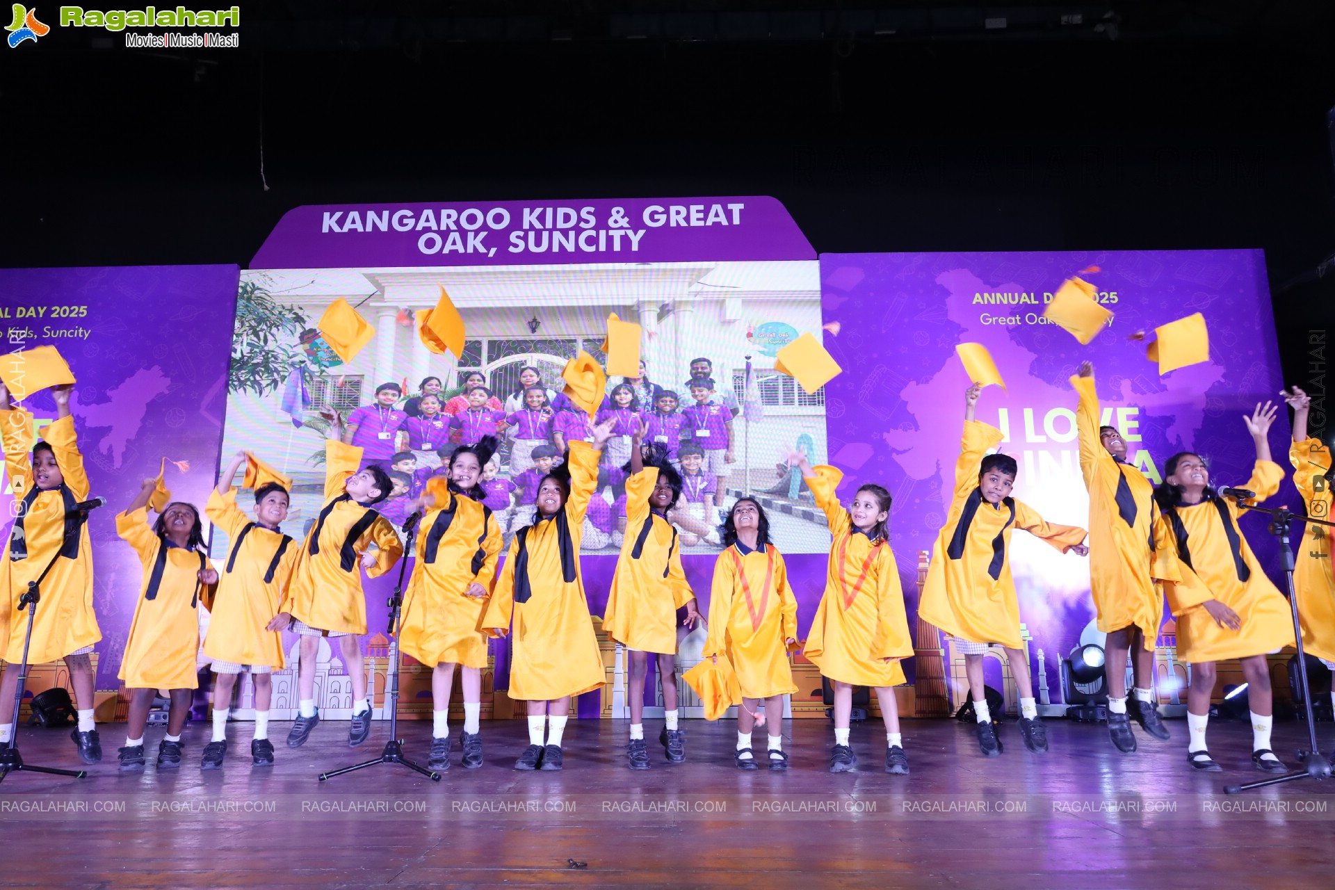 Kangaroo Kids-Suncity and Great Oak Annual Day 2025 @Taramathi Baradari