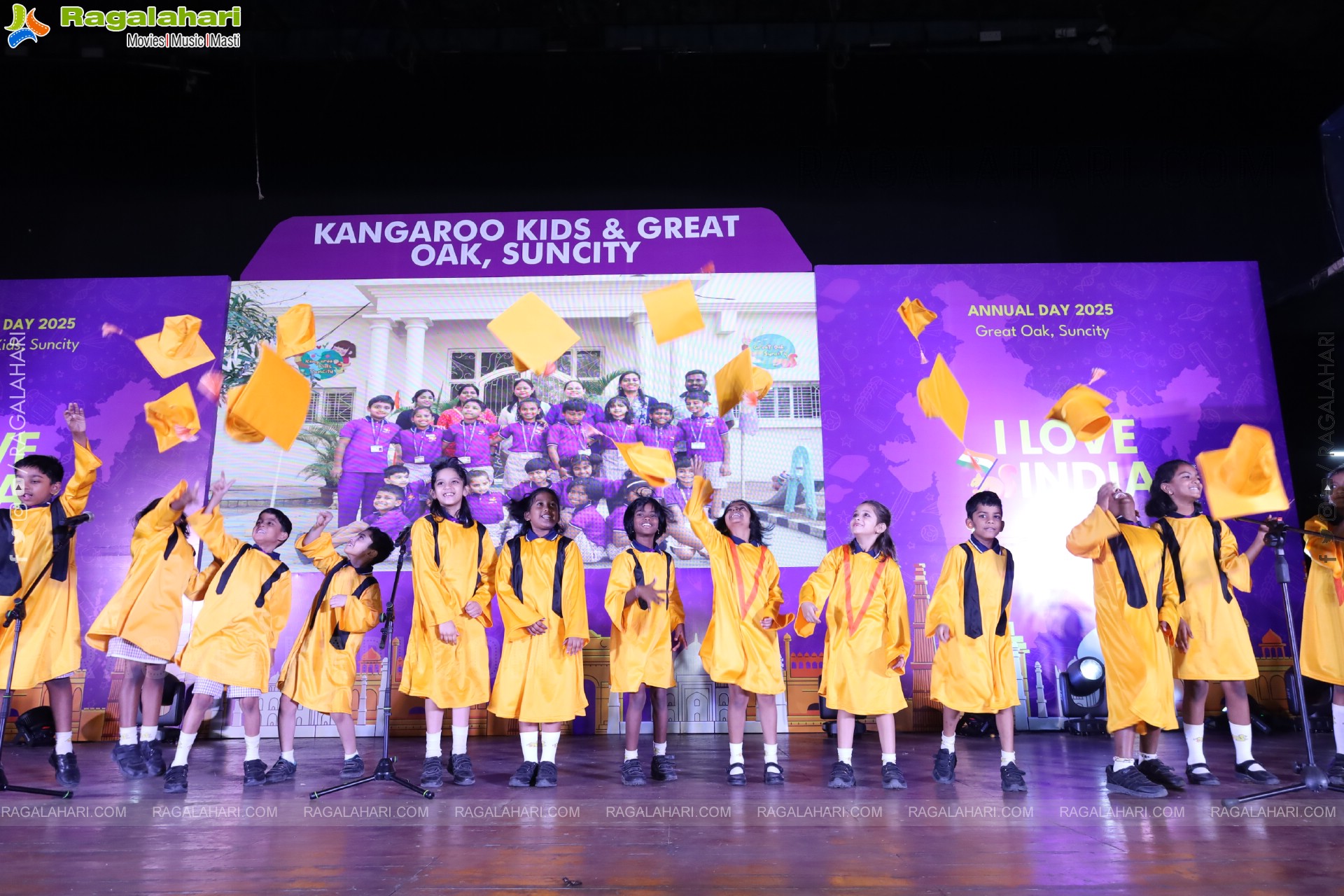 Kangaroo Kids-Suncity and Great Oak Annual Day 2025 @Taramathi Baradari