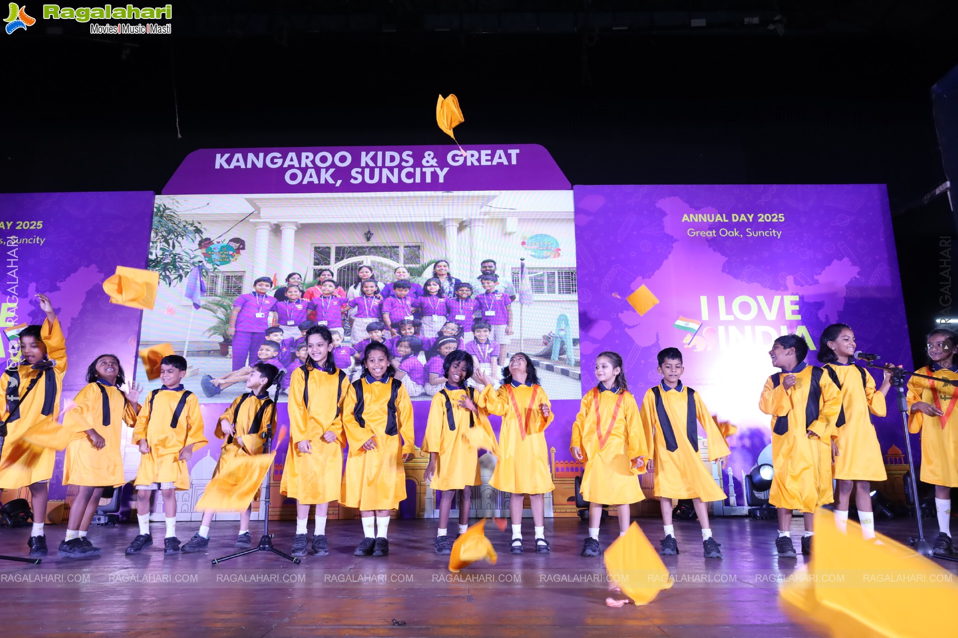 Kangaroo Kids-Suncity and Great Oak Annual Day 2025 @Taramathi Baradari