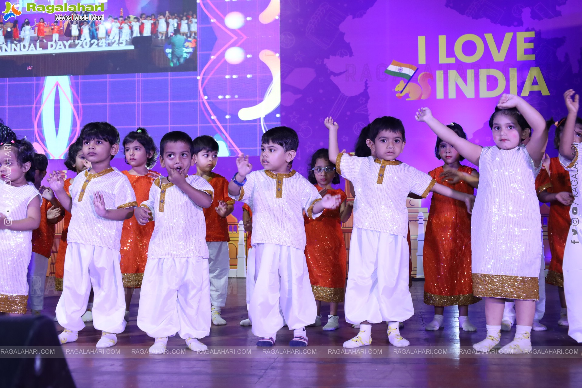 Kangaroo Kids-Suncity and Great Oak Annual Day 2025 @Taramathi Baradari