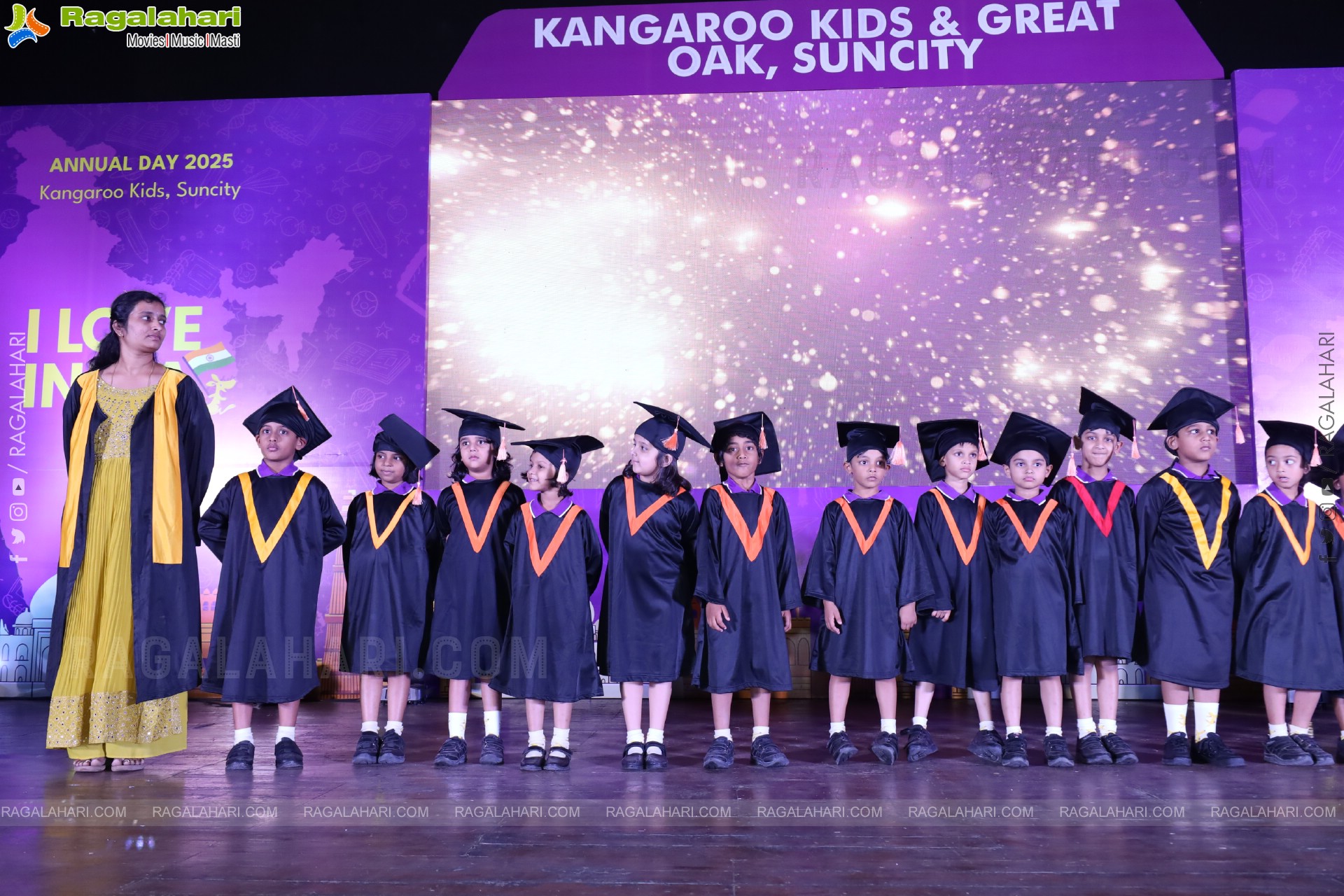 Kangaroo Kids-Suncity and Great Oak Annual Day 2025 @Taramathi Baradari